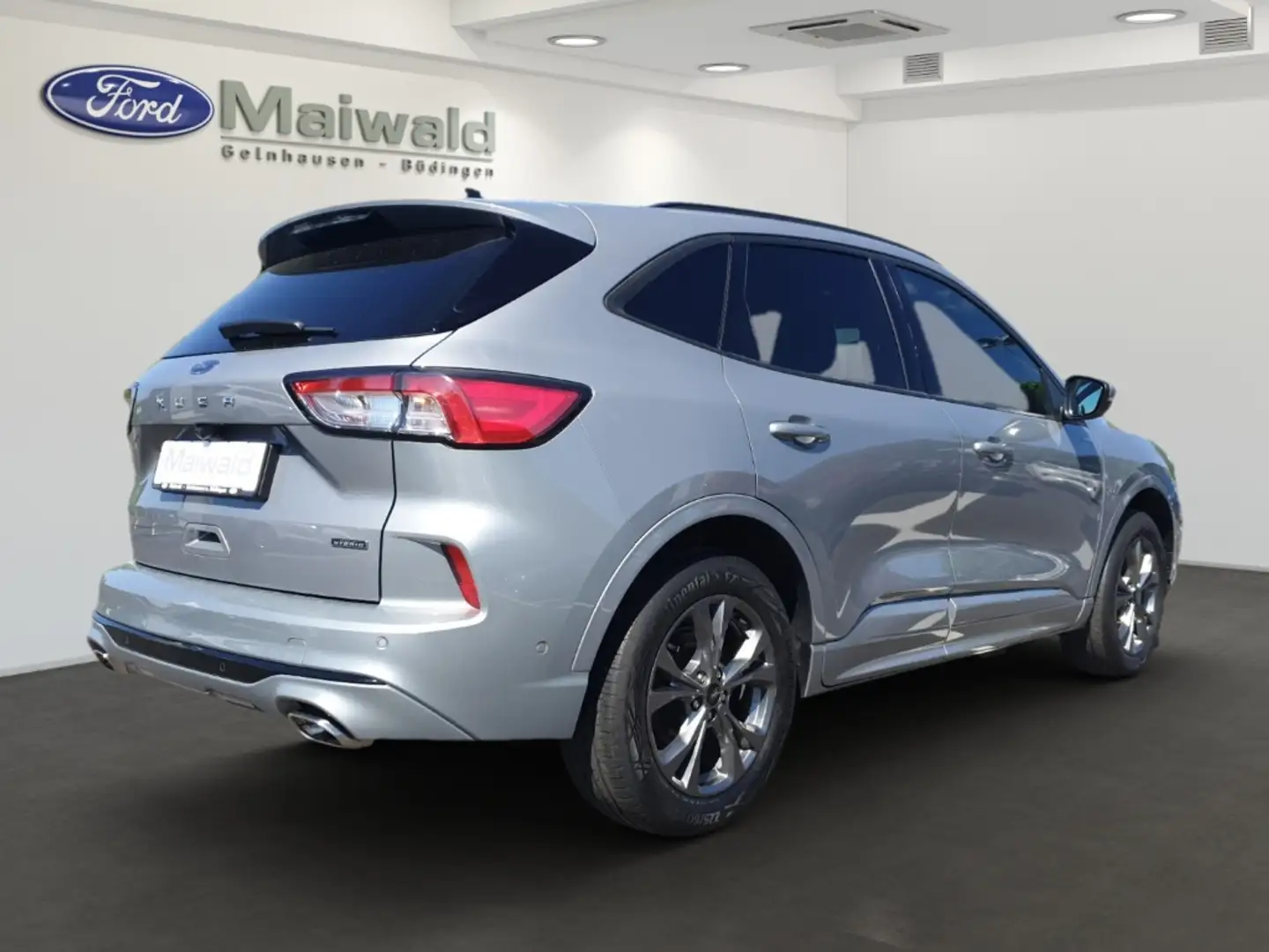 Ford Kuga Plug-In Hybrid ST-Line 2.5 Duratec -PHEV EU6d AHK- Zilver - 2