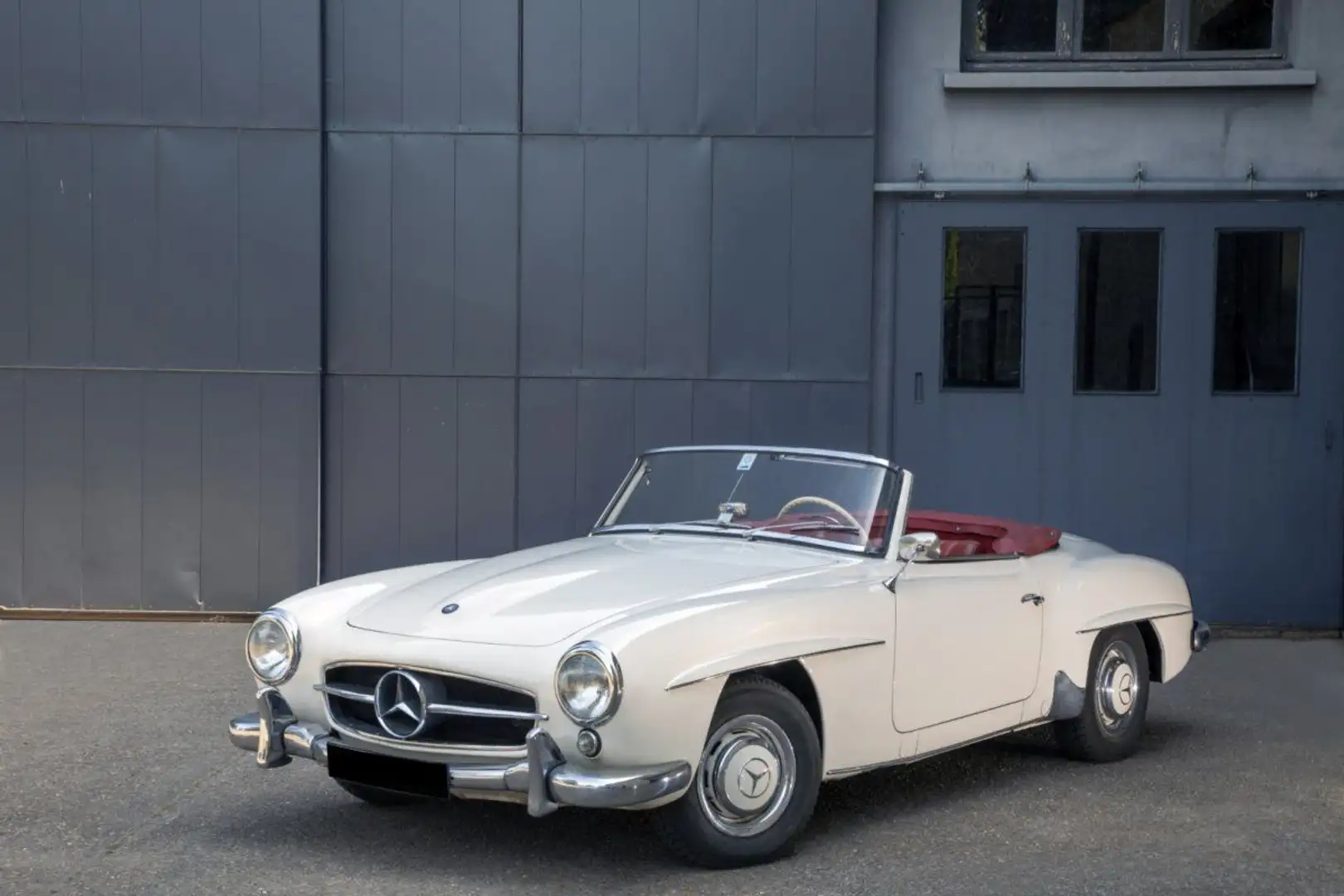 Mercedes-Benz 190 SL Blanc - 1