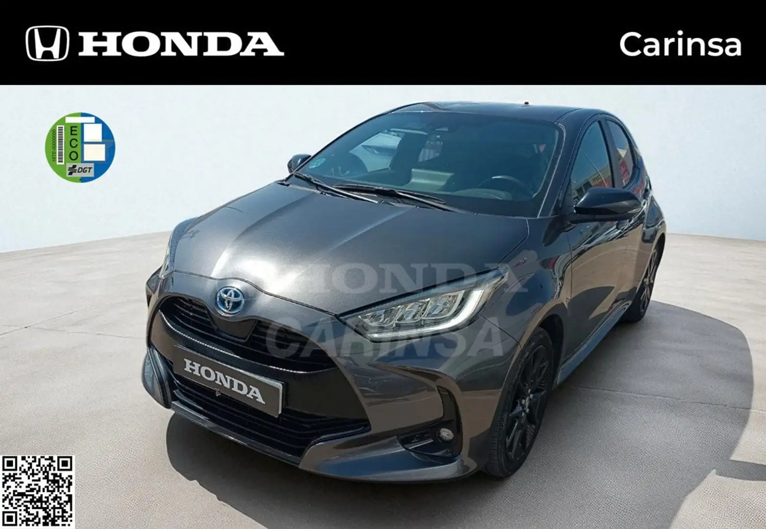 Toyota Yaris 120H 1.5 Style Gris - 1