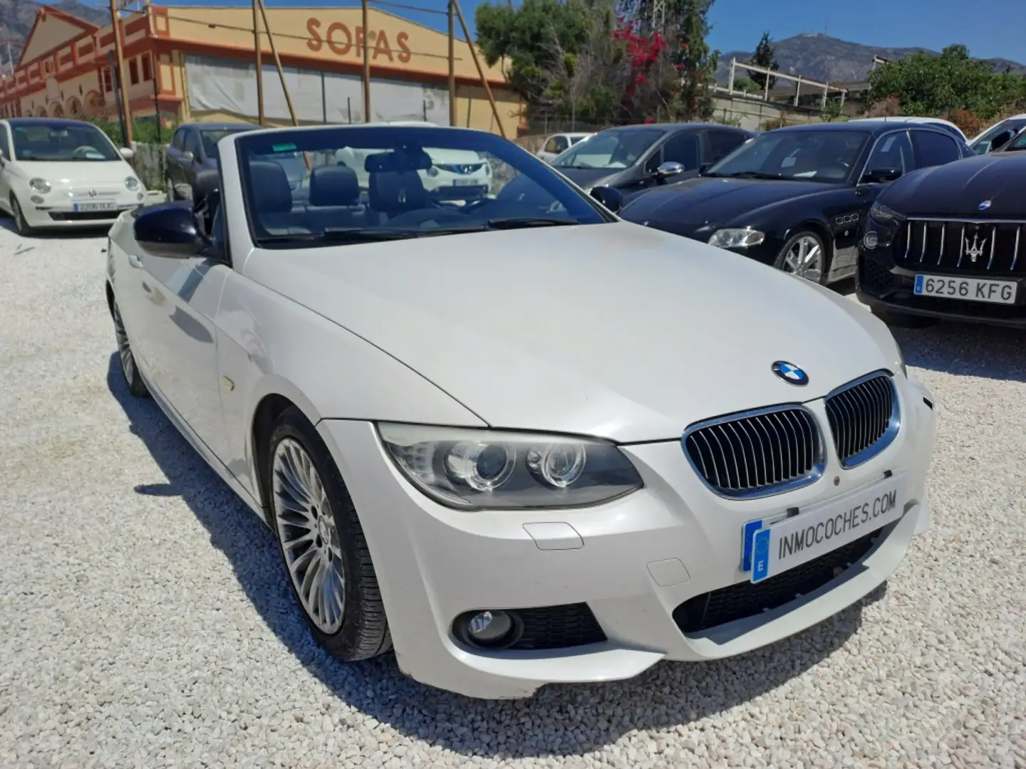 BMW 320 320dA Cabrio Fehér - 1