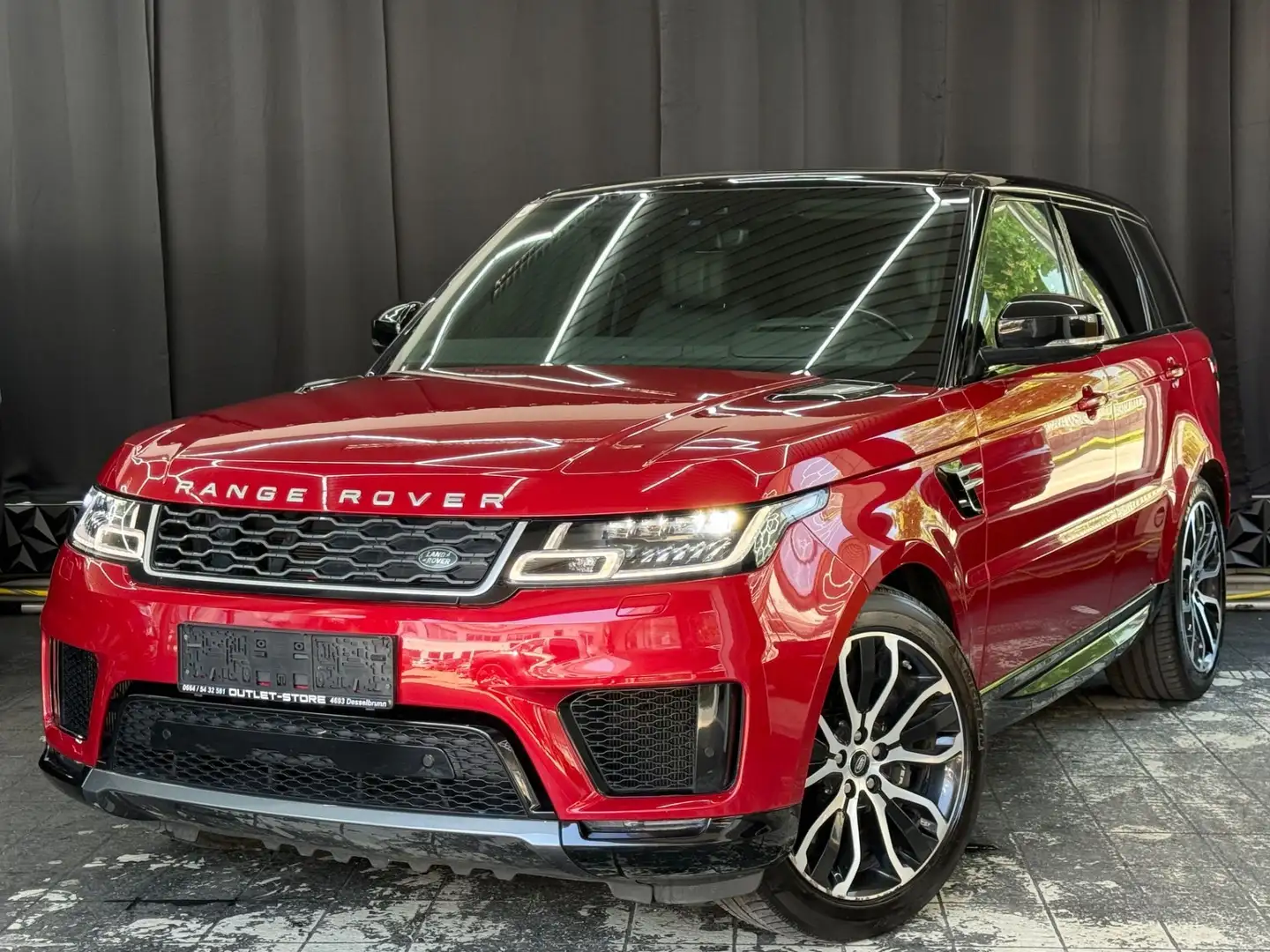 Land Rover Range Rover Sport P400 HSE Aut. Rot - 1