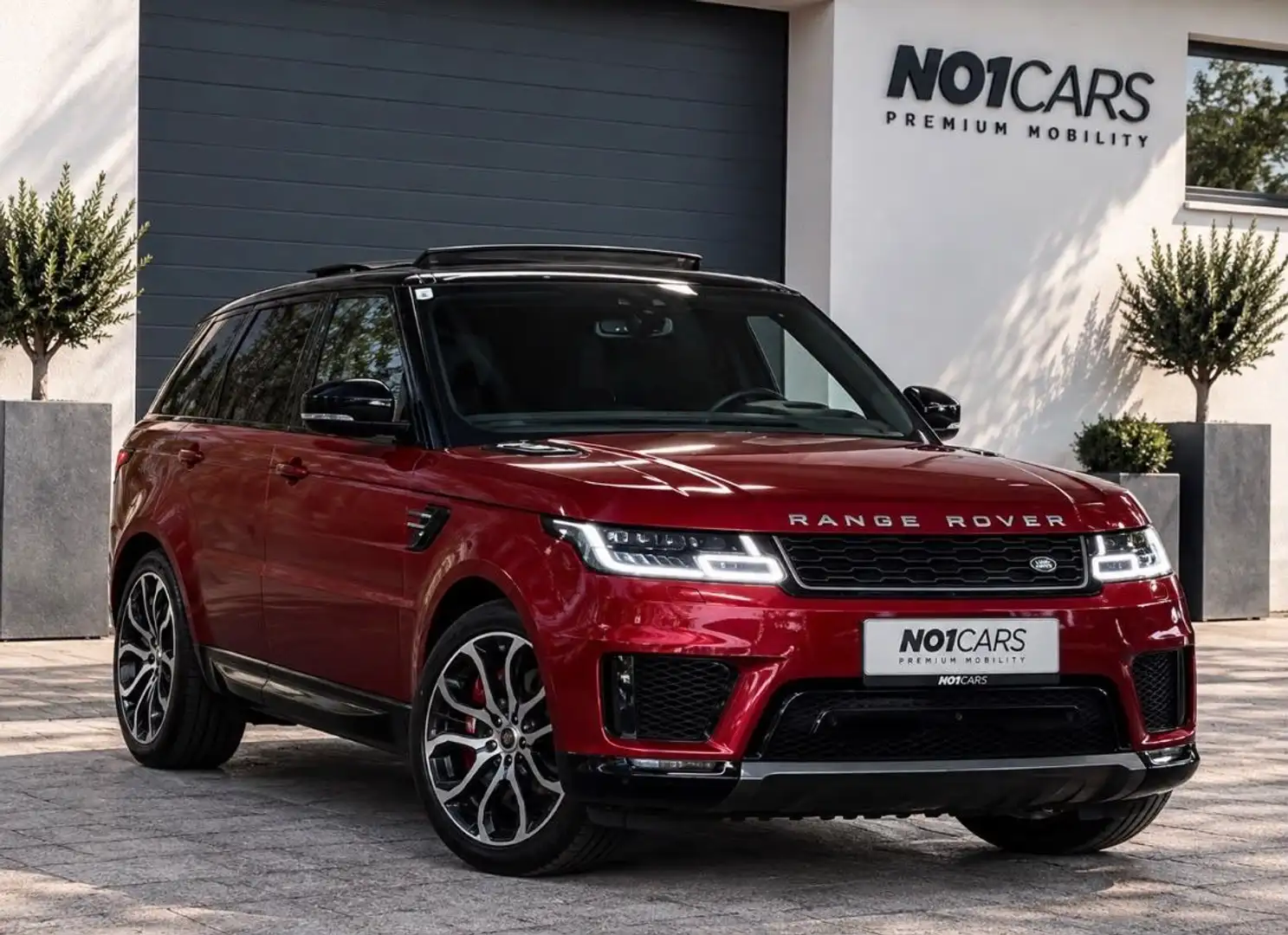 Land Rover Range Rover Sport P400 HSE *TOP*FACELIFT*PANO*Meridian Rot - 1