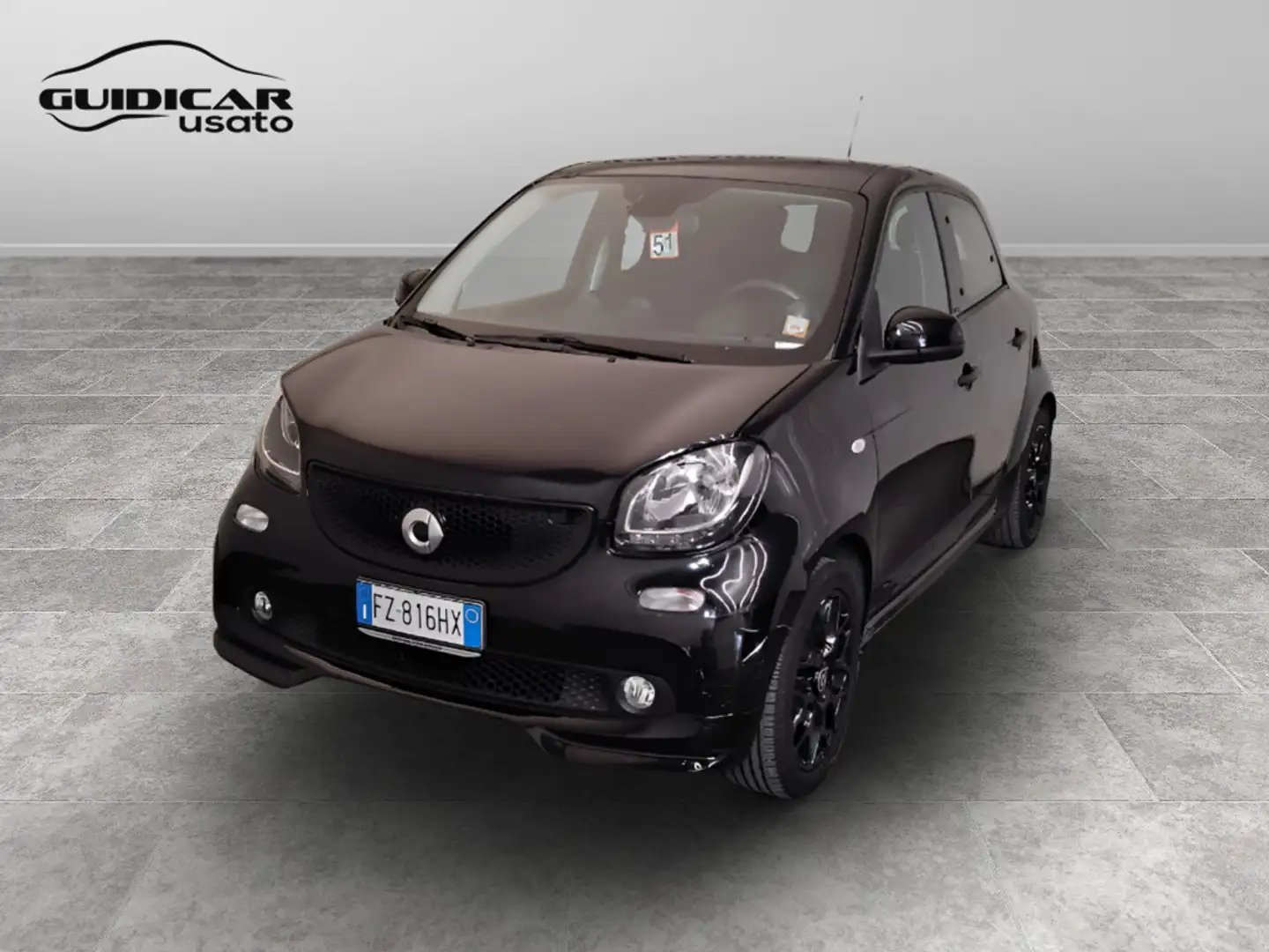 smart forFour II 2015 - Forfour 0.9 t Passion 90cv twinamic my18 Nero - 1