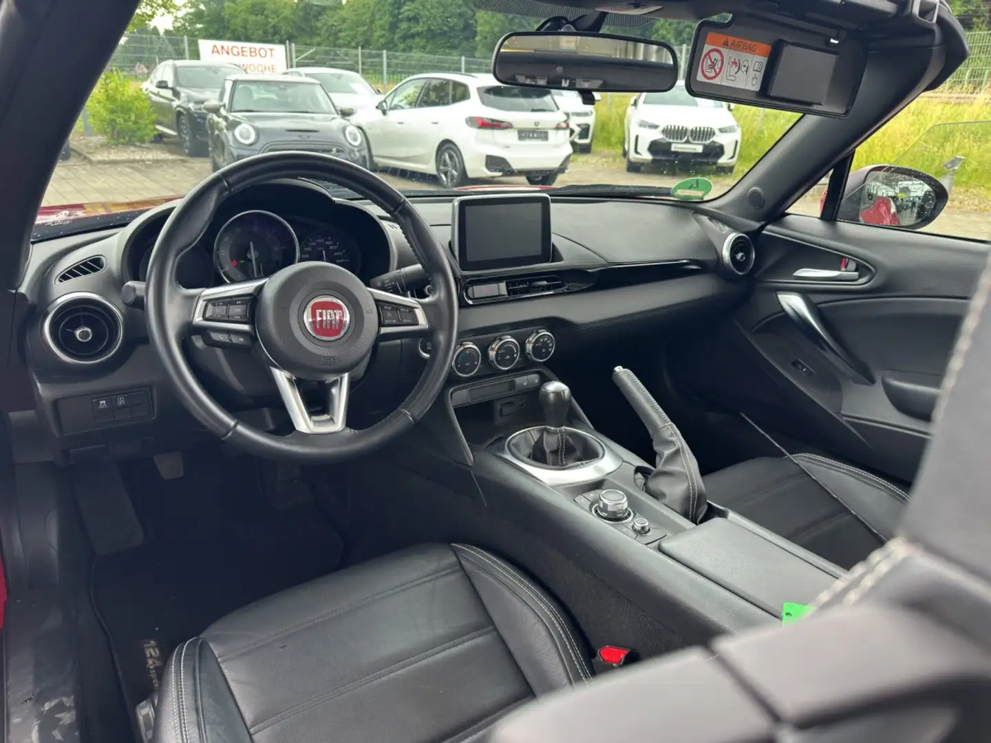 Fiat 124 Spider 17 Klimaautomatik Windschott - 2