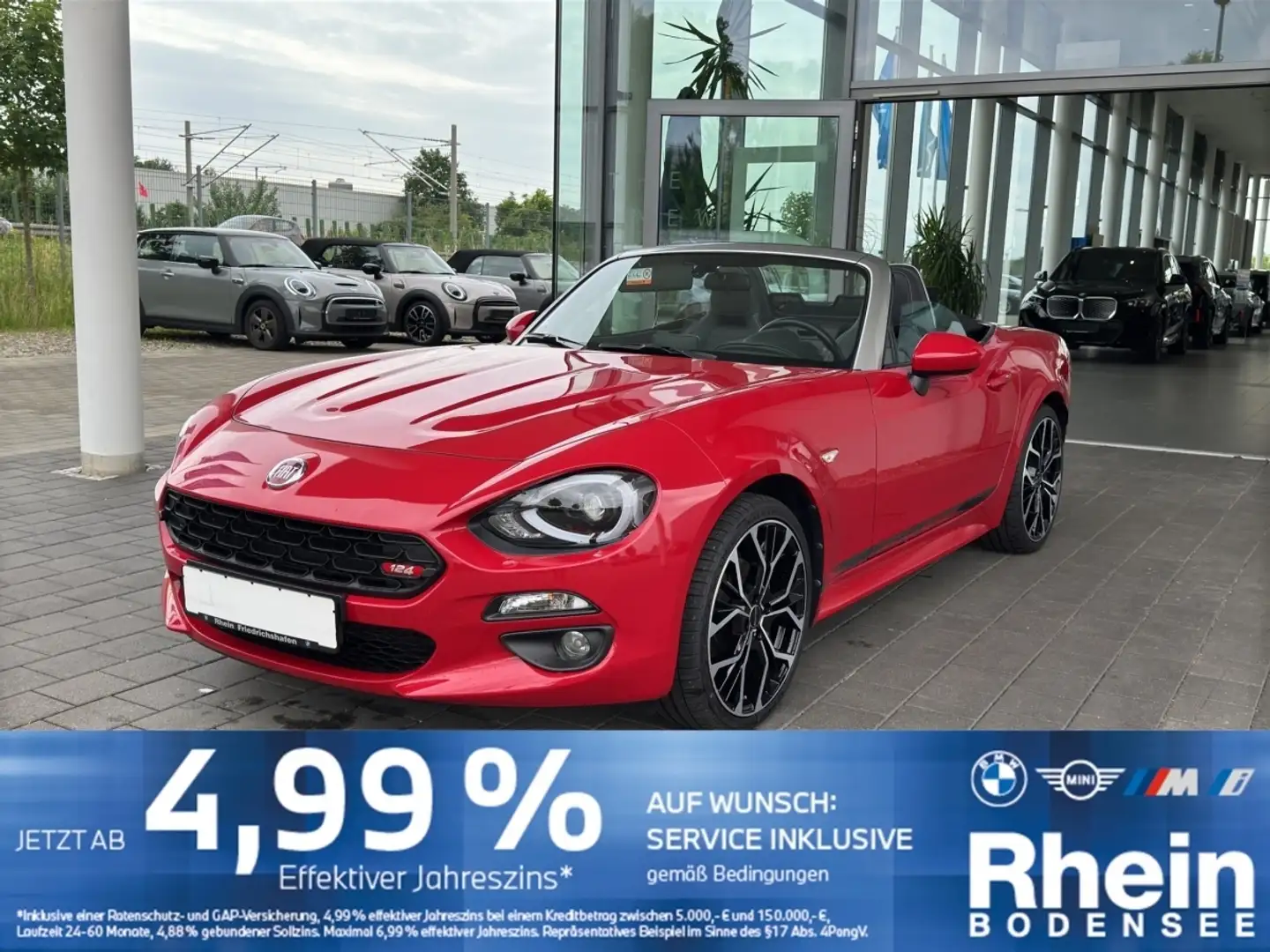 Fiat 124 Spider 17 Klimaautomatik Windschott - 1