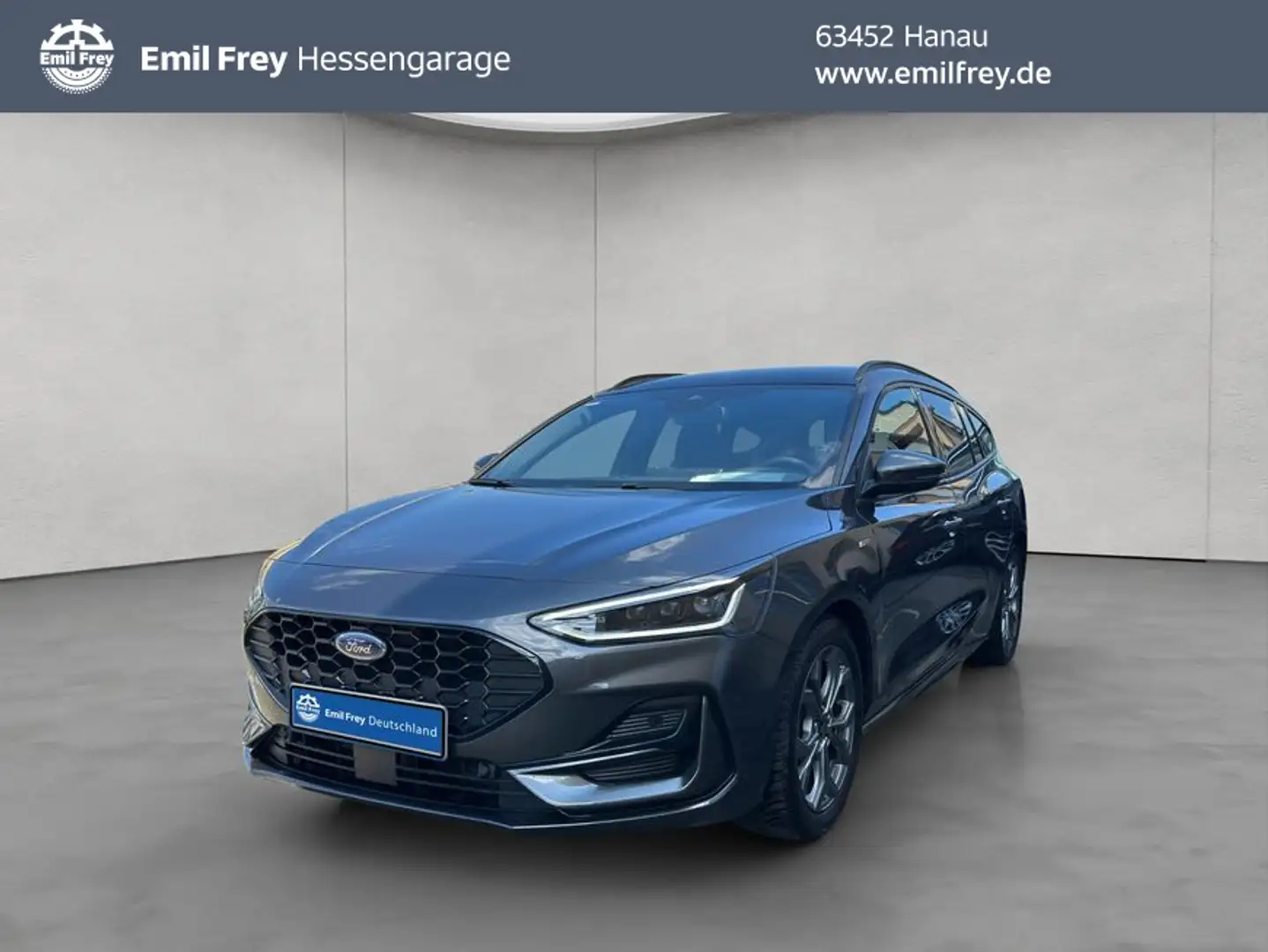 Ford Focus Turnier 1.0 EcoBoost Hybrid Aut. ST-LINE Grau - 1