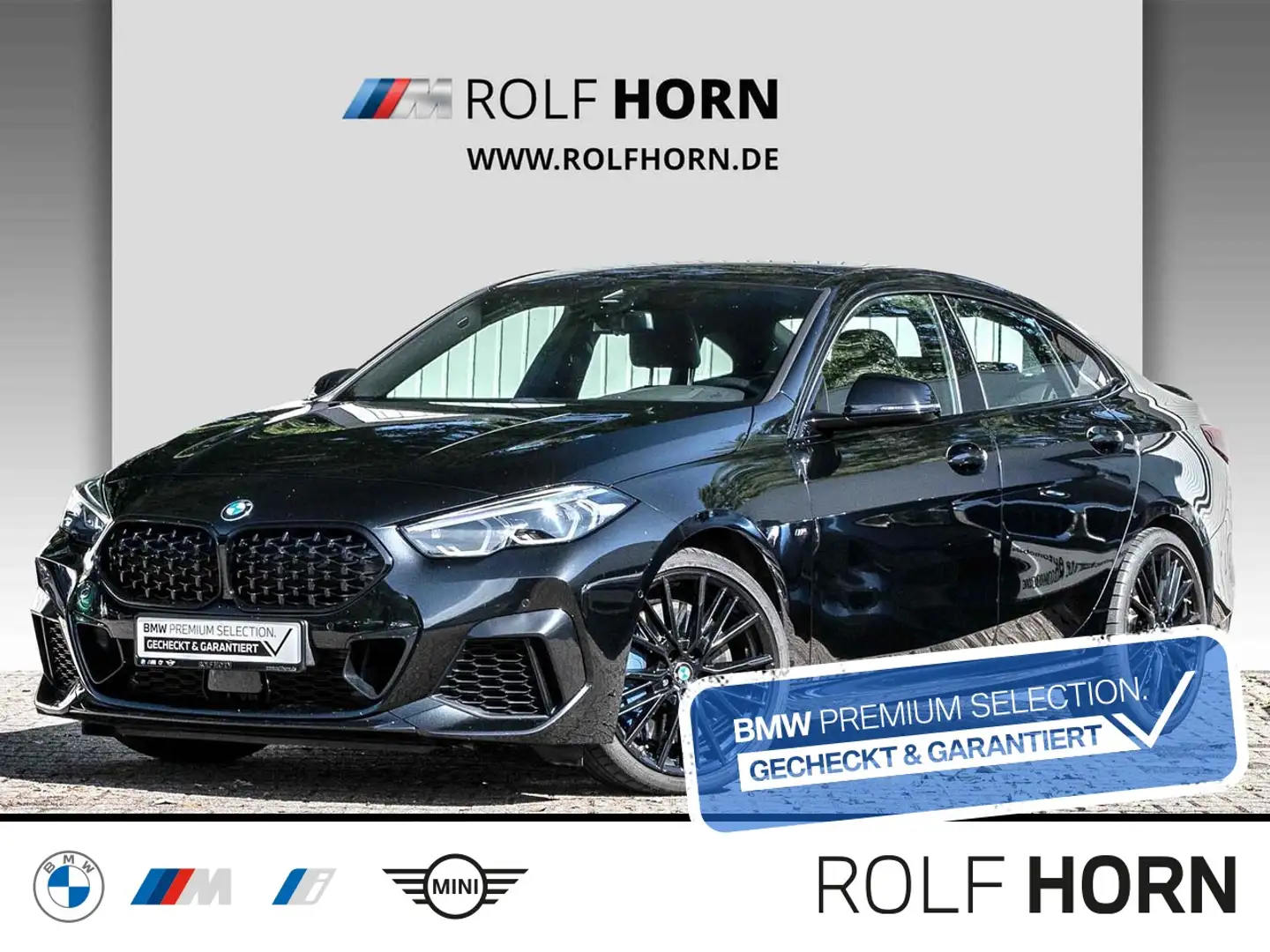 BMW 235 M235i xDrive Gran Coupe HeadUp HiFi 19" SHZ RFK Negro - 1