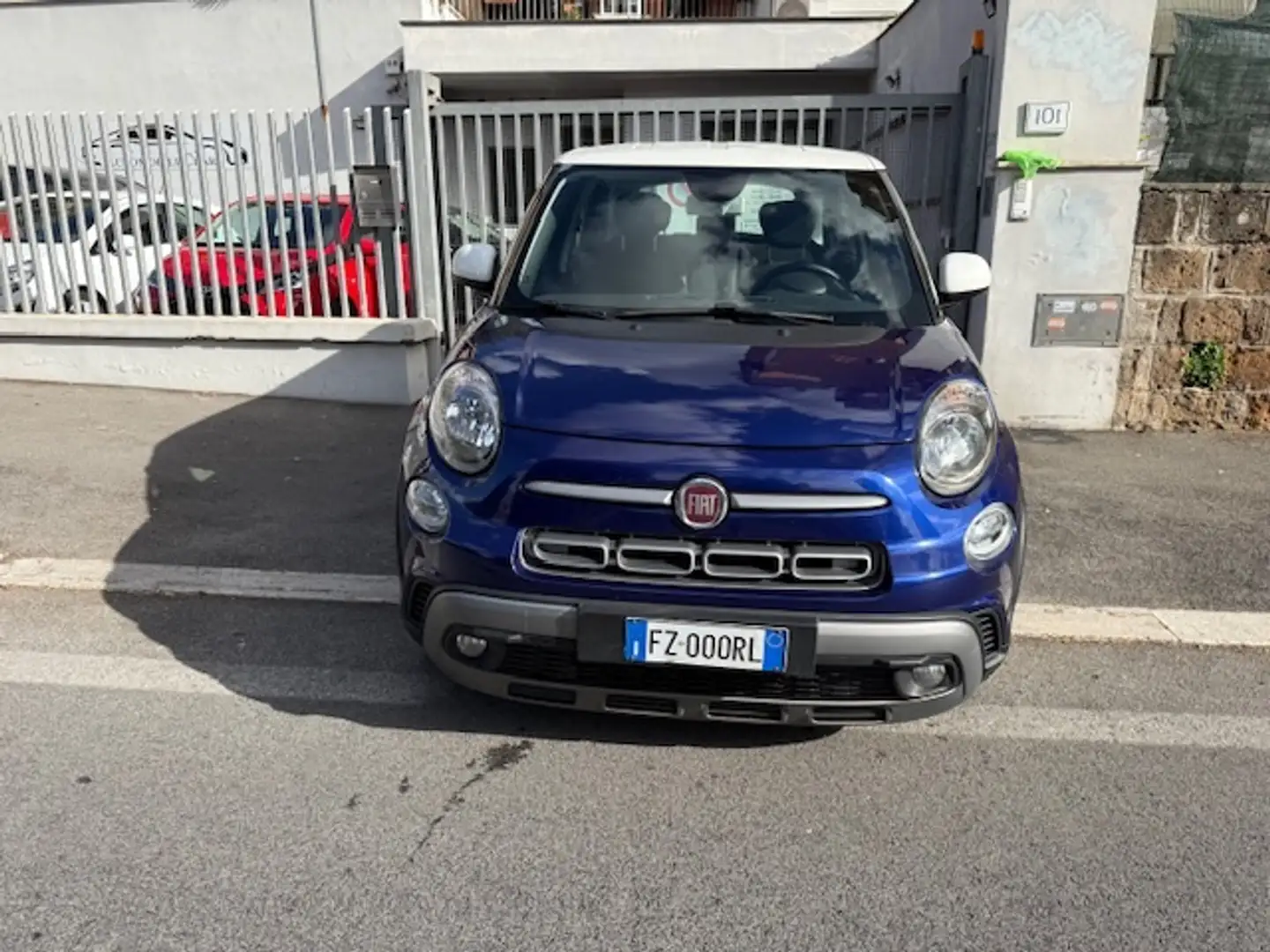 Fiat 500L 500L Cross 1.4 City 95cv my19 GPL Blauw - 2