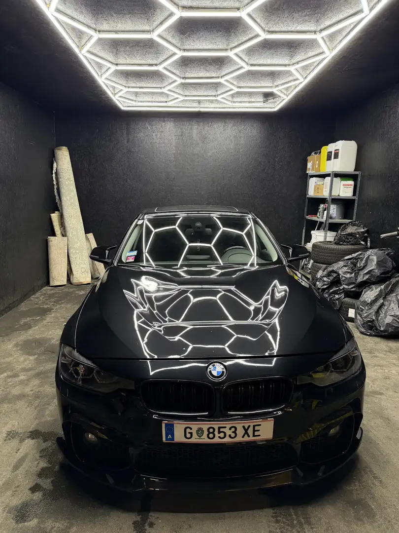 BMW 316 316d M Paket Schwarz - 1