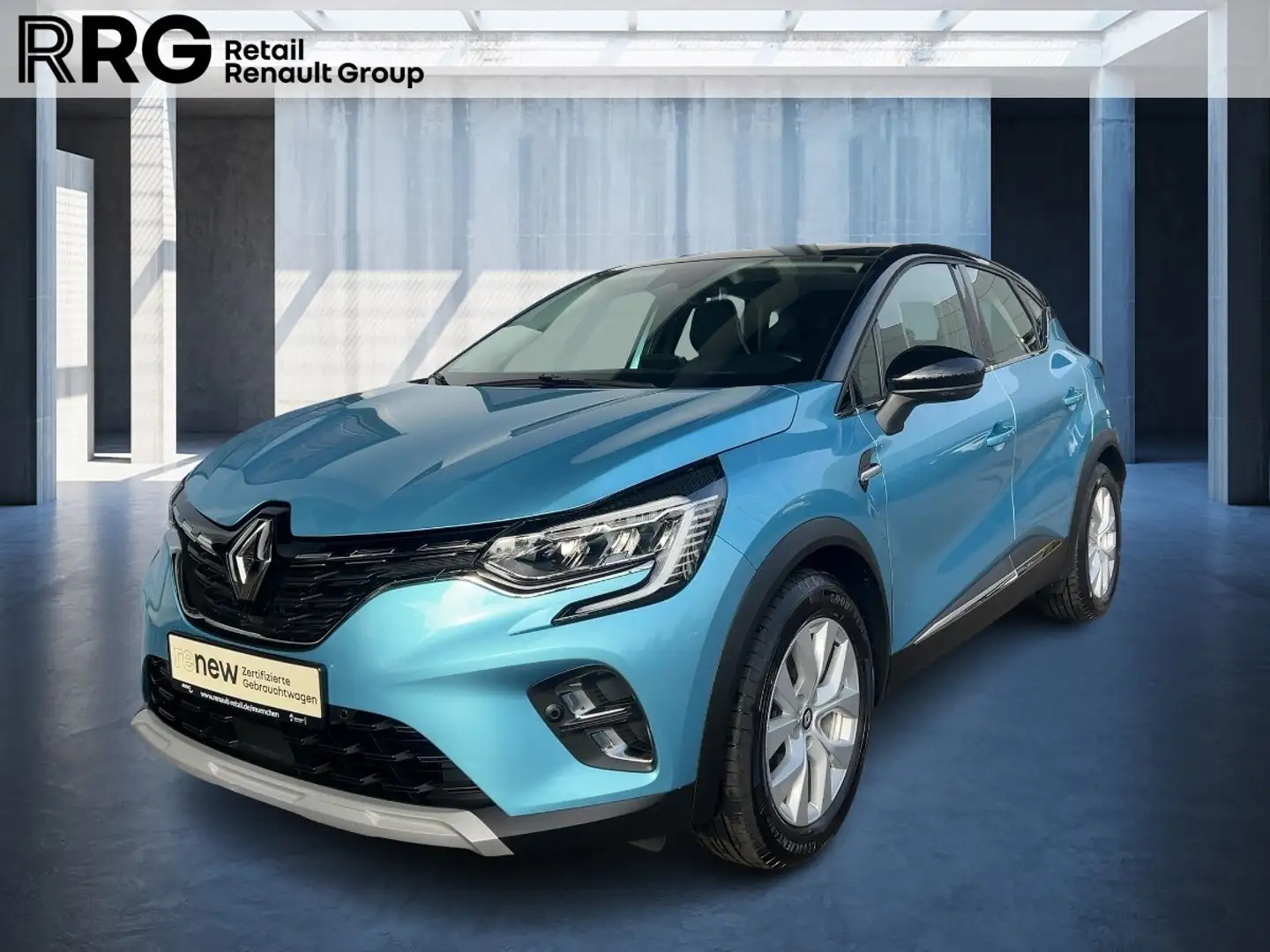 Renault Captur 1.6 E-TECH Plug-in Hybrid 160 Zwart - 1