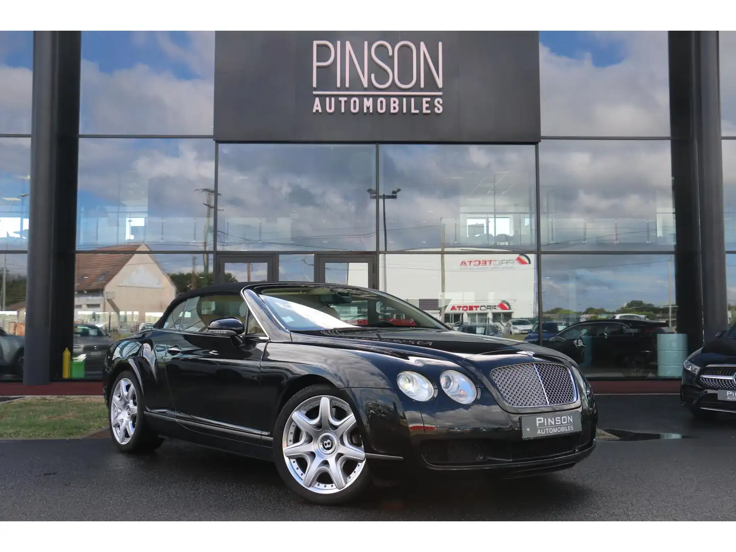 Bentley Continental Continental GTC Cabriolet 6.0i W12 - BVA  GTC CABR Noir - 1