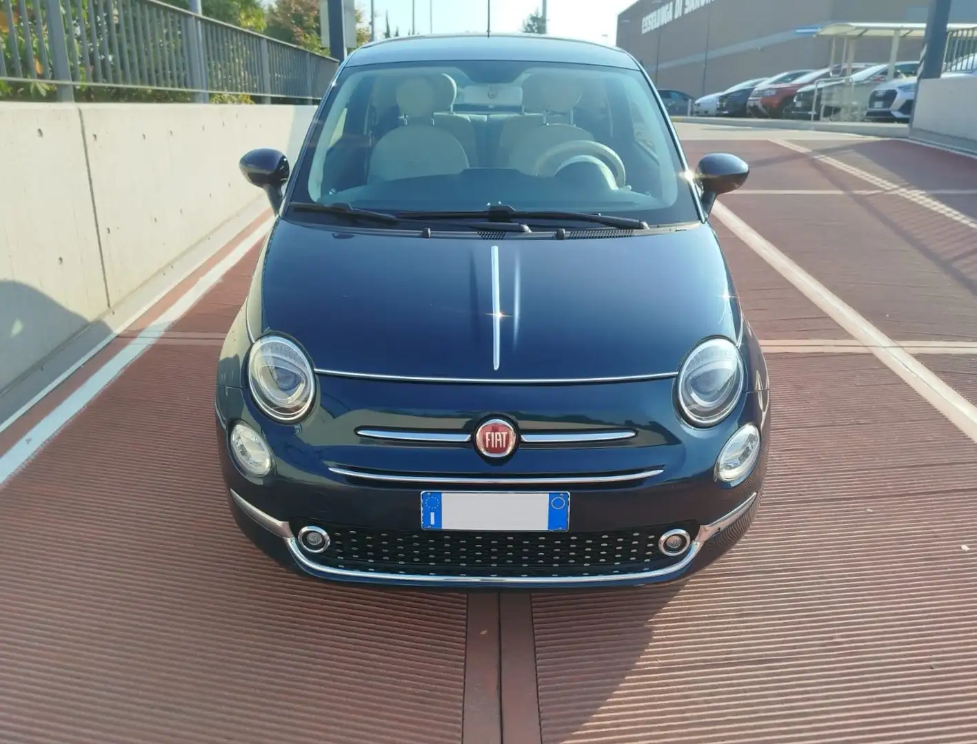 Fiat 500 1.2 Collezione 69cv *TETTO PANORAMICO* Bleu - 2