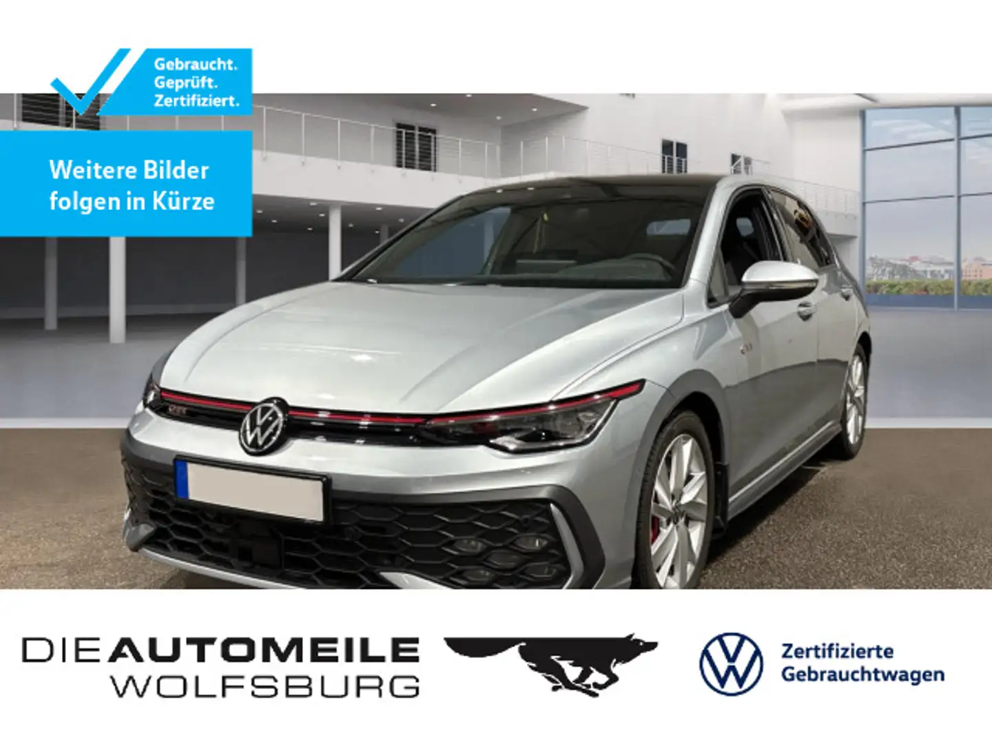 Volkswagen Golf GTI Golf 8 2.0 TSI DSG GTI IQ/DCC/SITZHZ/SCHWARZES D Silber - 1