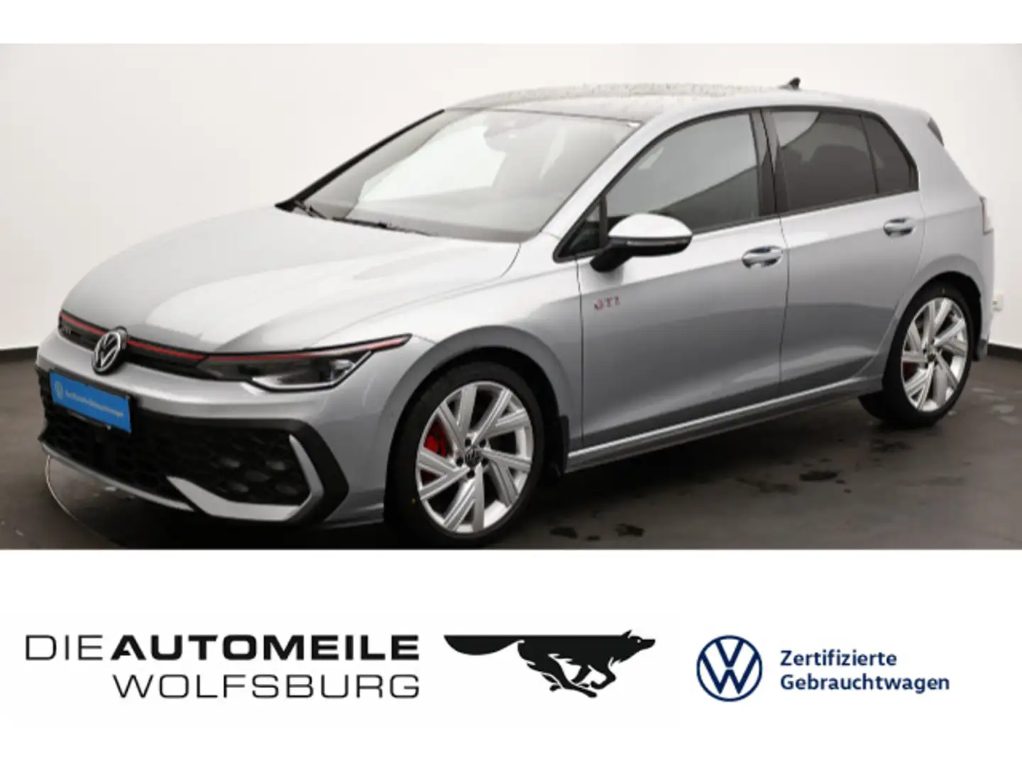 Volkswagen Golf GTI Golf 8 2.0 TSI DSG GTI IQ/DCC/SITZHZ/SCHWARZES D Plateado - 1