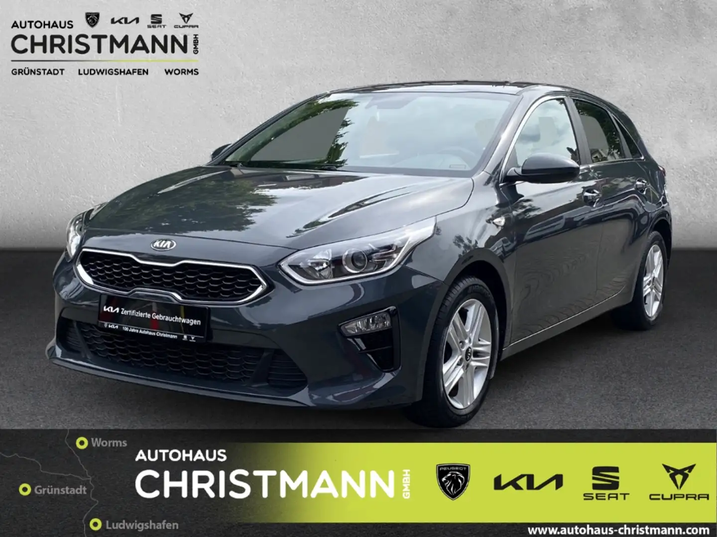 Kia Ceed / cee'd Vision 1.0 T-GDI EU6d-T *KOMFORTPAKET* *NAVI* Grau - 1