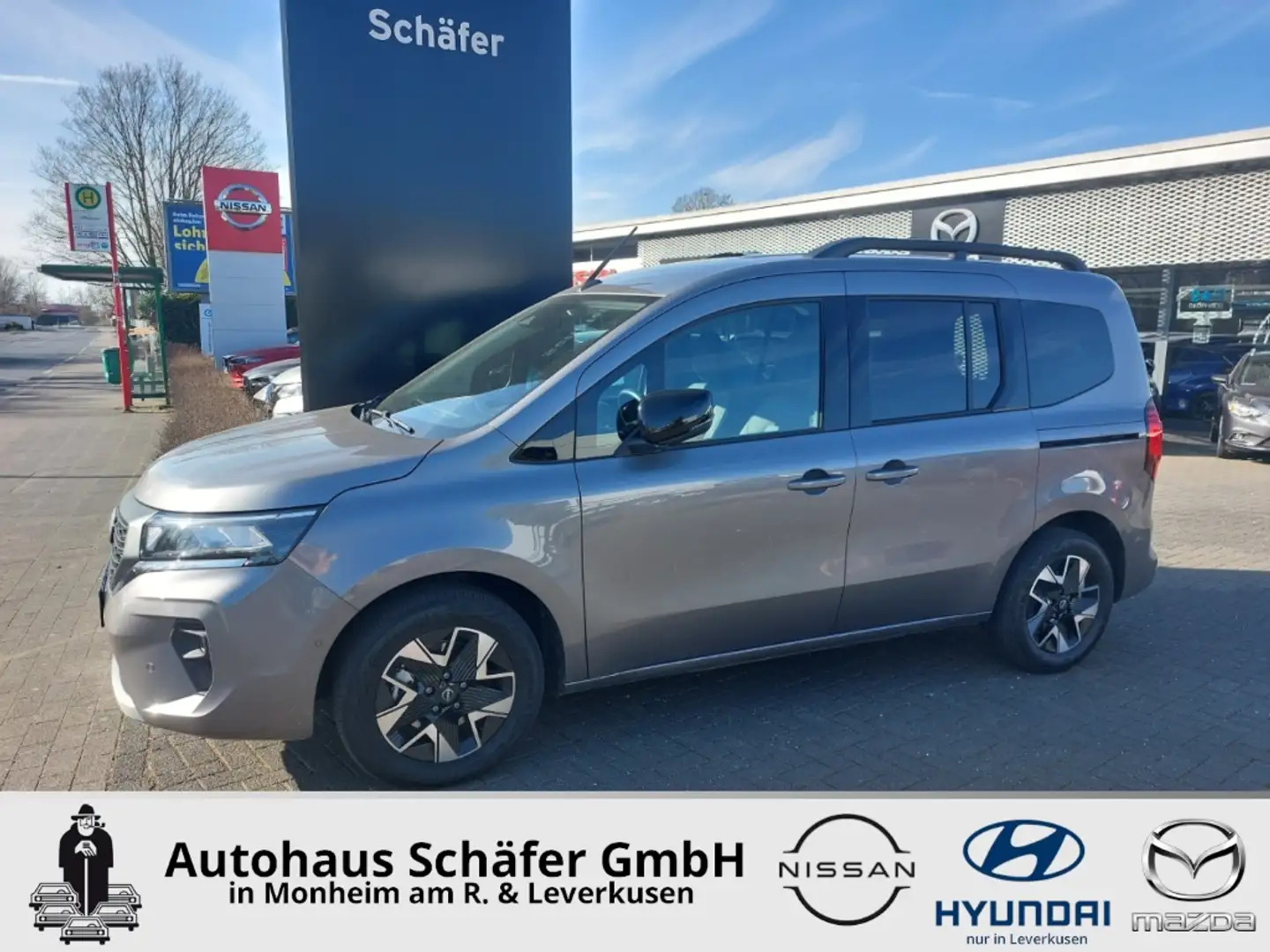 Nissan Townstar Kombi TEKNA L1 DIG-T 130PS AT Navi Digitales Cockp Gris - 1