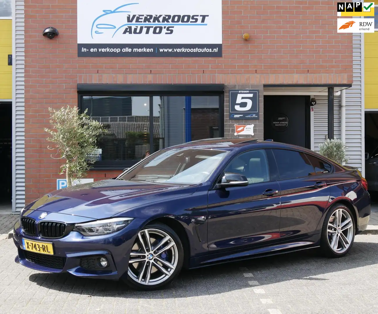 BMW 420 4-serie Gran Coupé 420i.M-sport. High Executive. s Bleu - 1