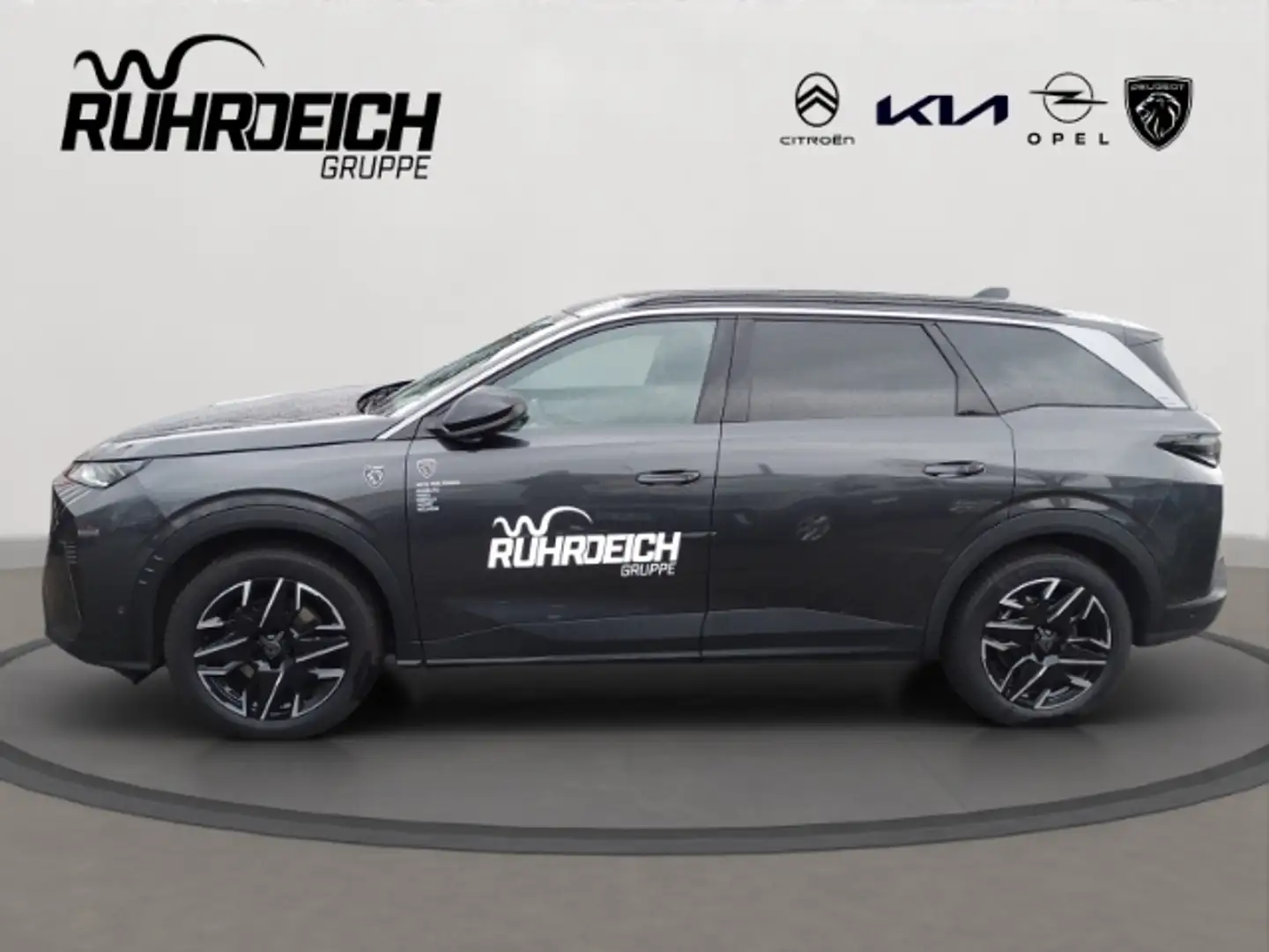 Peugeot 5008 GT Hybrid 145 +AHK+El.Pano+Navi+digitales Cockpit+ Grau - 2