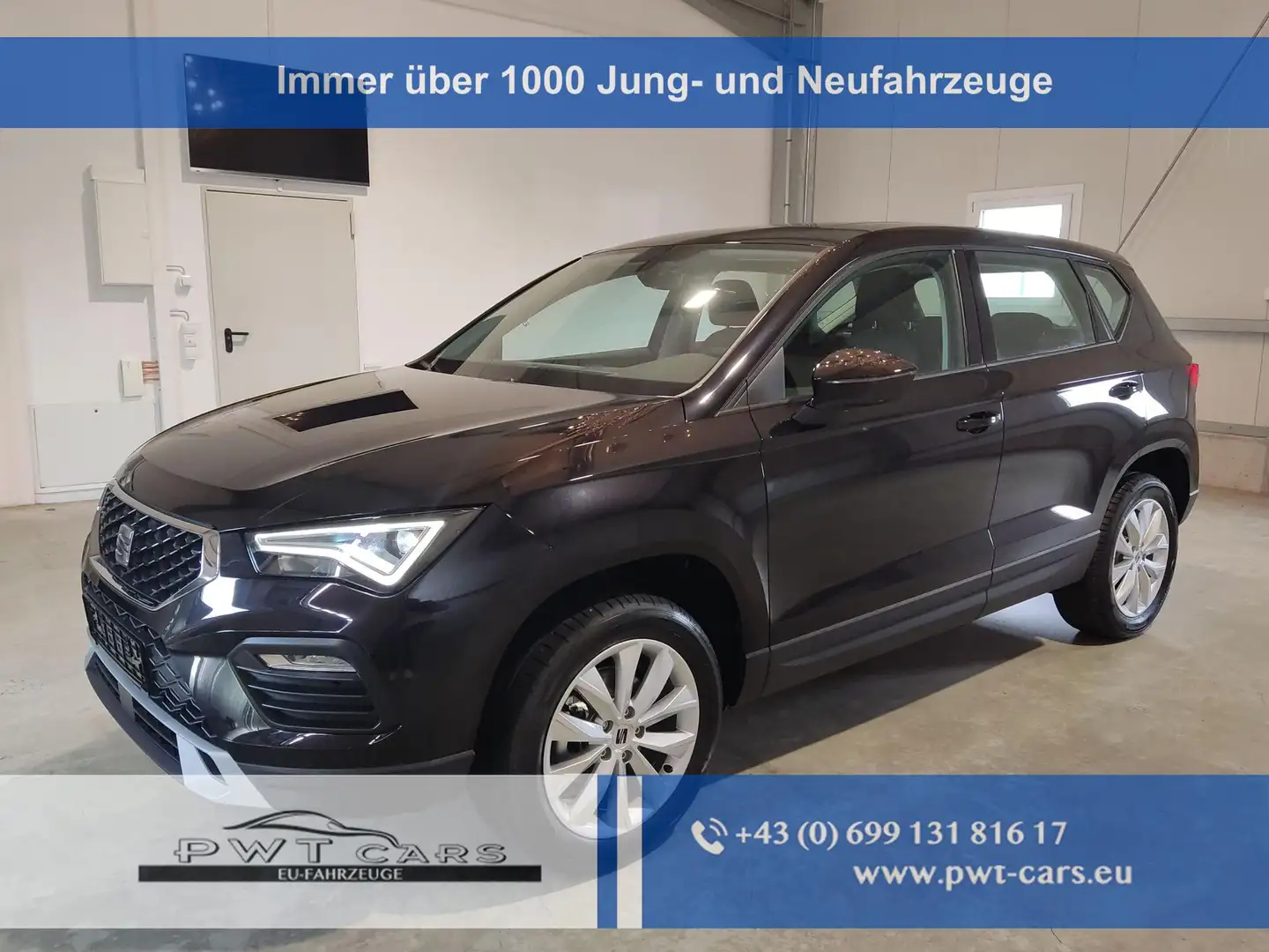 SEAT Ateca Style 1.5 TSI DSG 150 PS-AndroidAutoAppleCarPla... Zwart - 1
