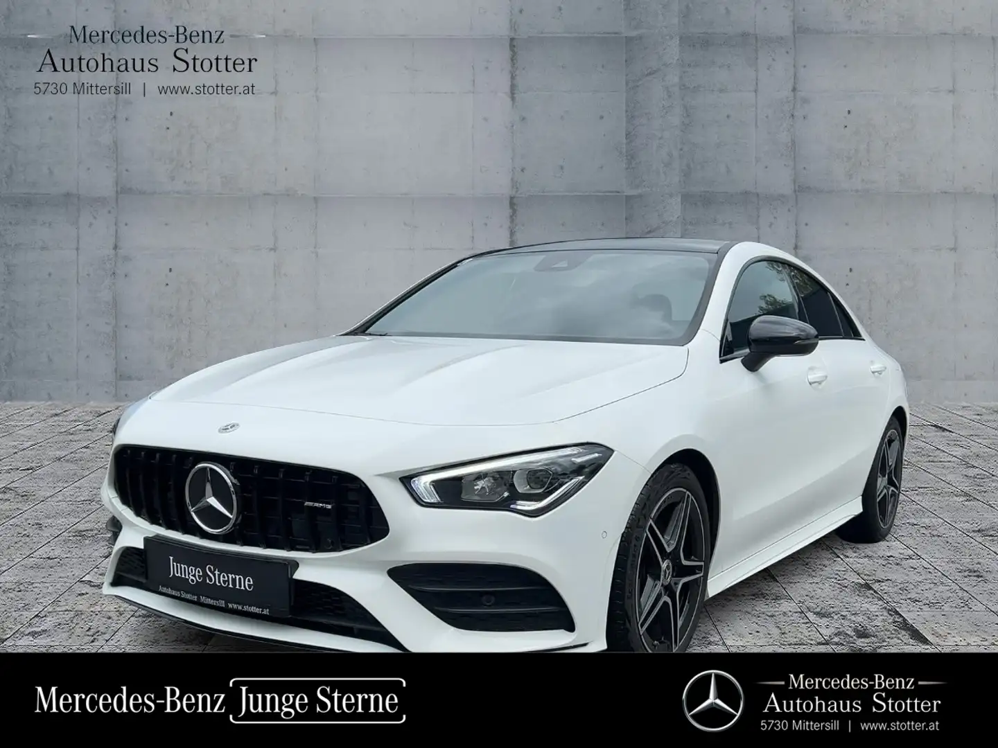 Mercedes-Benz CLA 200 Coupé AMG Line *AMG*Pano*Kam *MBUX* Weiß - 1