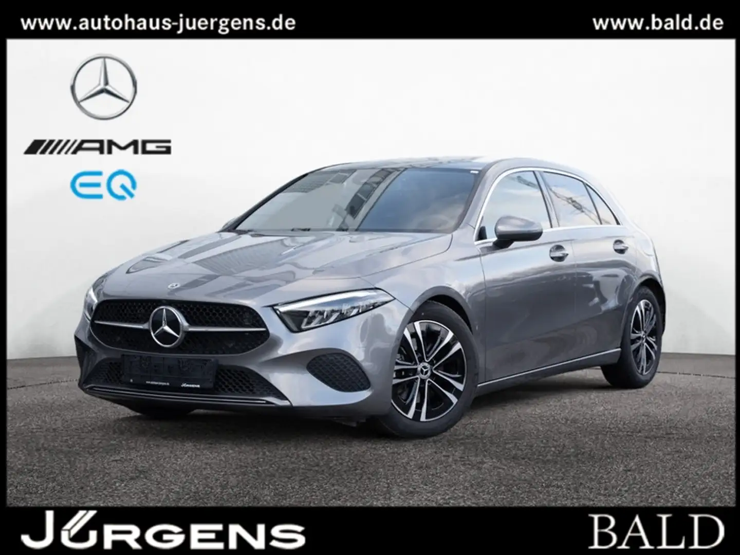 Mercedes-Benz A 180 Progressive/LED/Cam/Pano/Stdhz/Memo/Winter Grau - 1