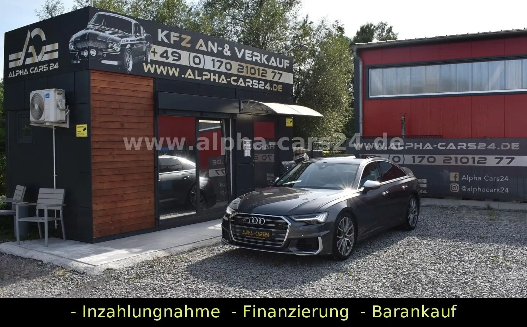 Audi S6 3.0TDI quattro Virtual Memory SpurAss ACC Gris - 2
