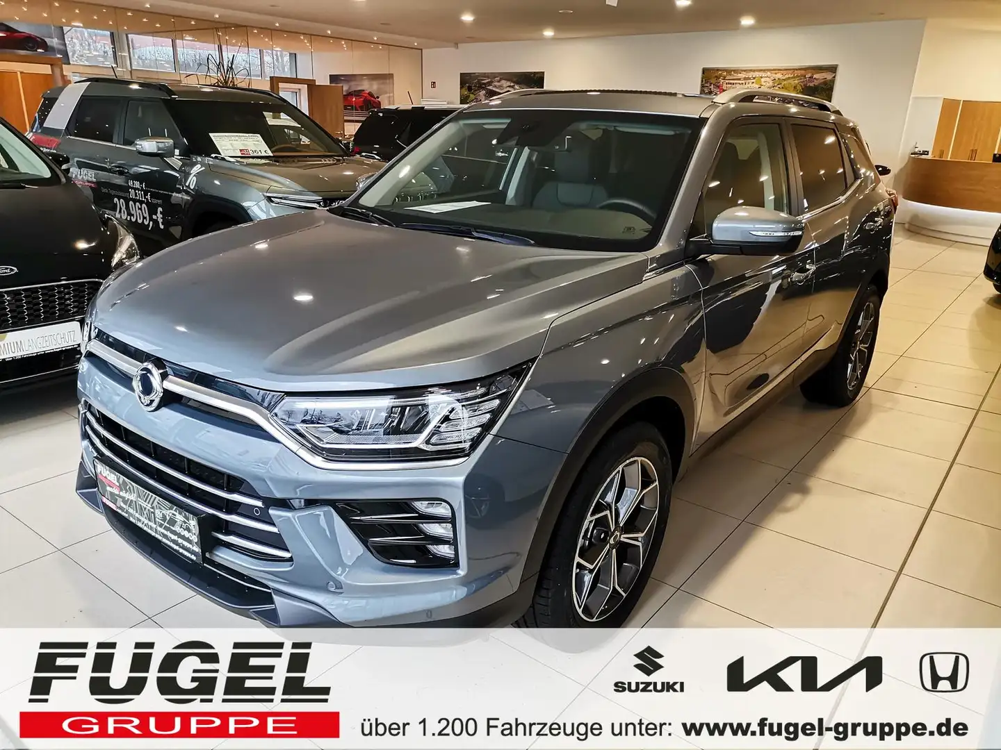 SsangYong Korando 1.5 P 6AT Sapphire 2WD LED|Navi|ACC Gri - 1