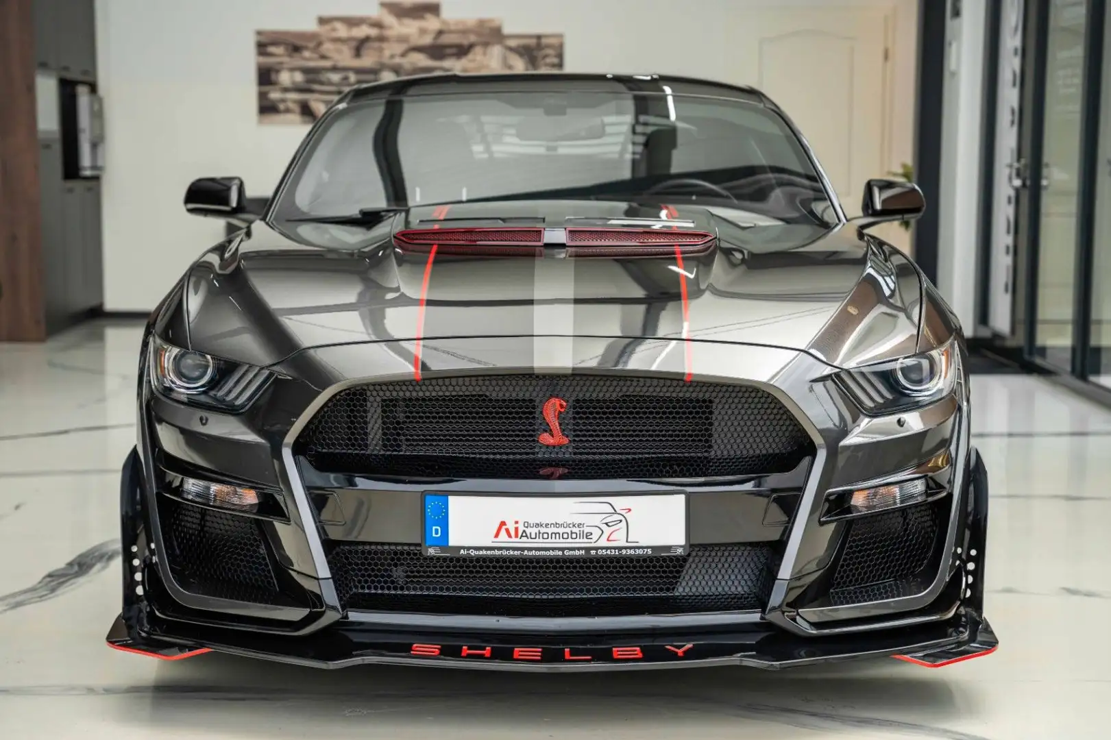 Ford Mustang 3,7 V6 Gt 500 SHELBY TOP Gris - 2