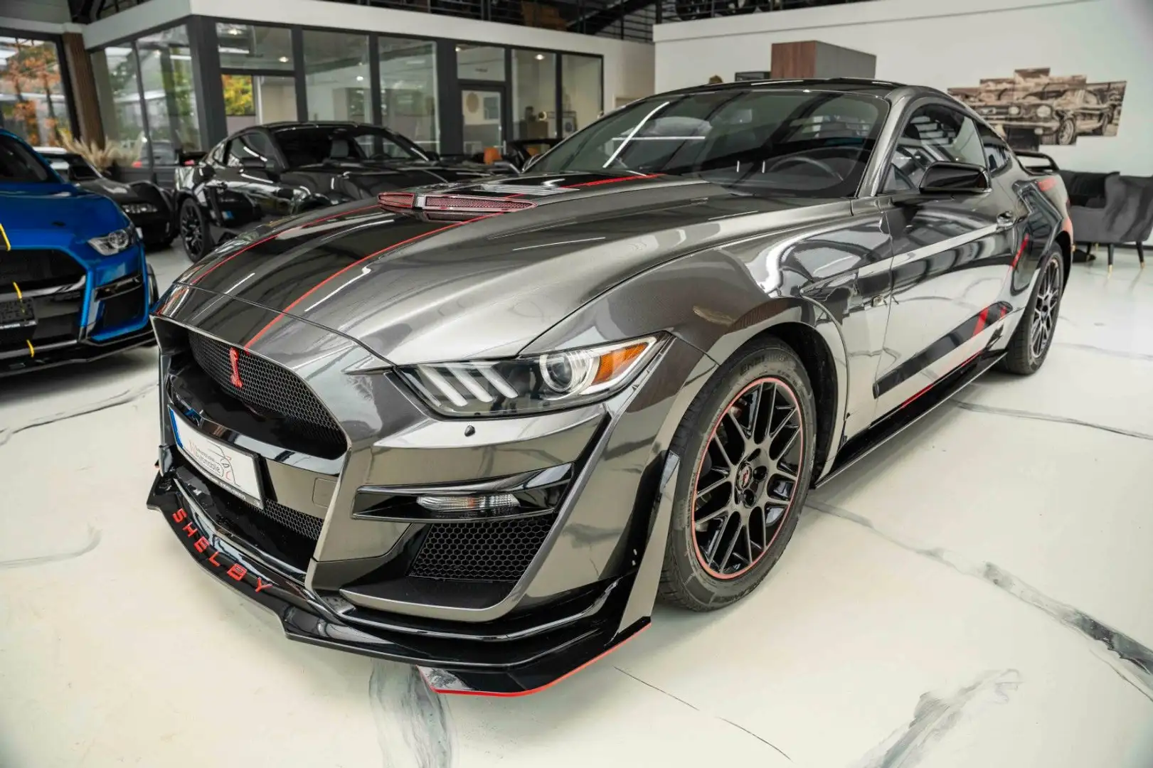 Ford Mustang 3,7 V6 Gt 500 SHELBY TOP Gris - 1