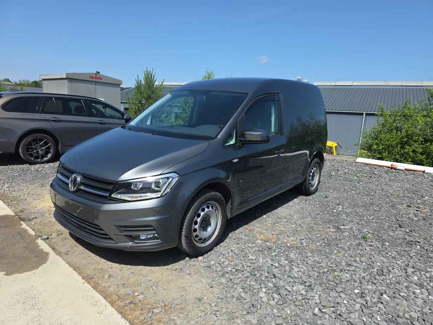 Volkswagen Caddy Caddy 2.0 TDi SCR Highline DSG Argent - 1