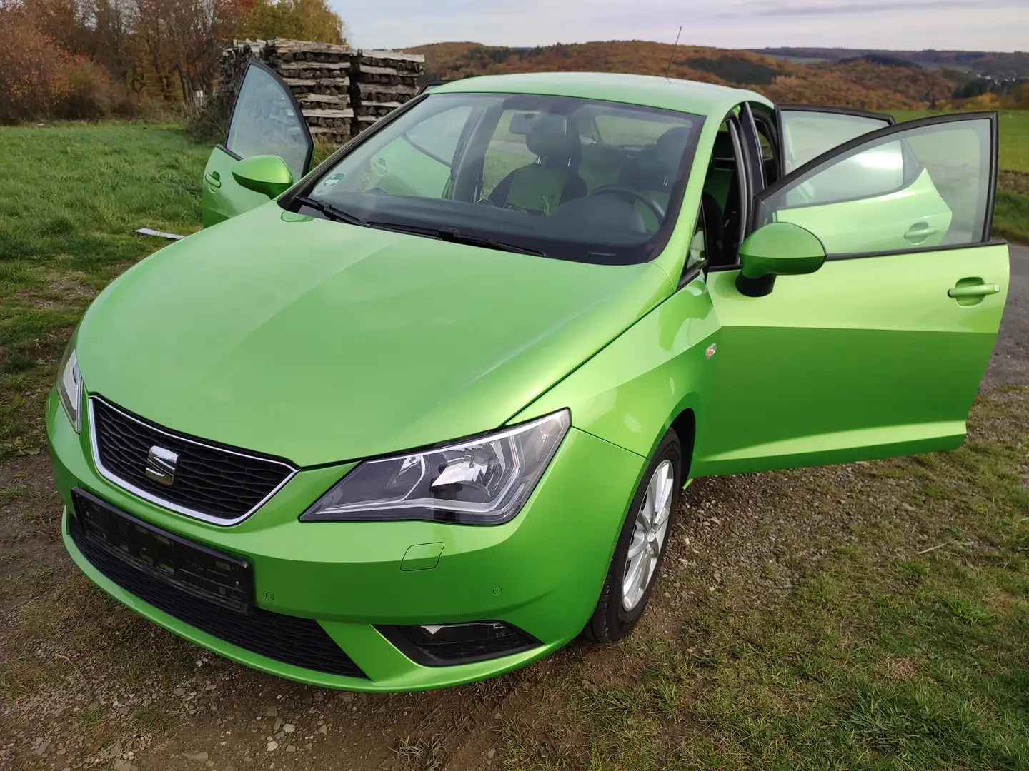 SEAT Ibiza Ibiza 1.2 TSI Style Grün - 1