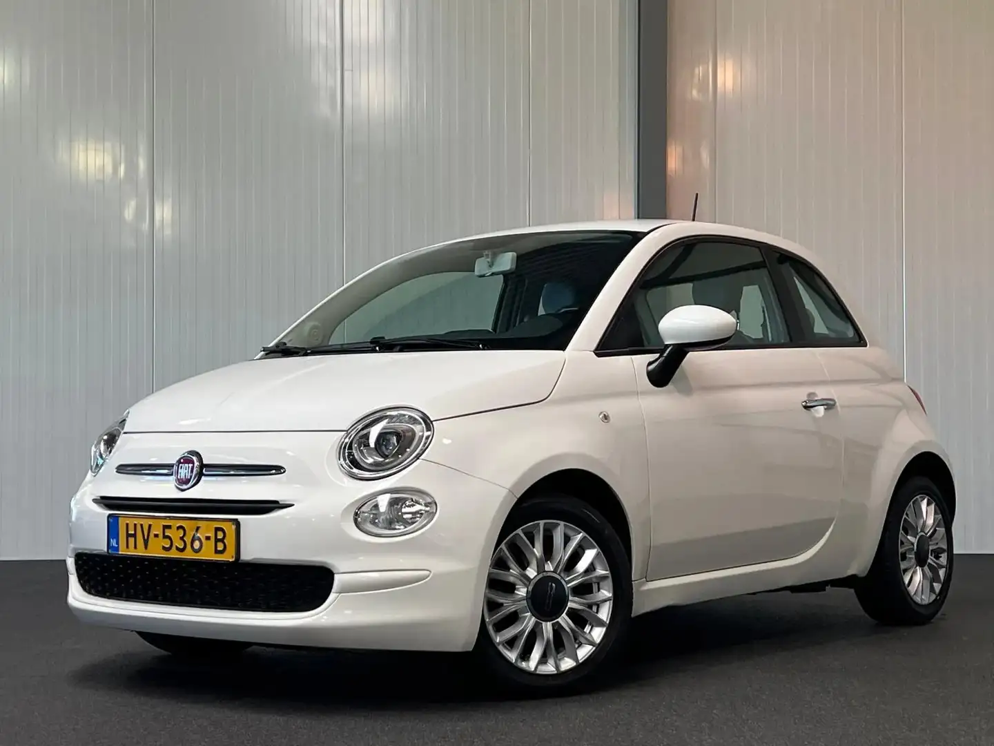 Fiat 500 AUTOMAAT [ NAP airco LED ] 0.9 TwinAir Turbo Popst Wit - 1
