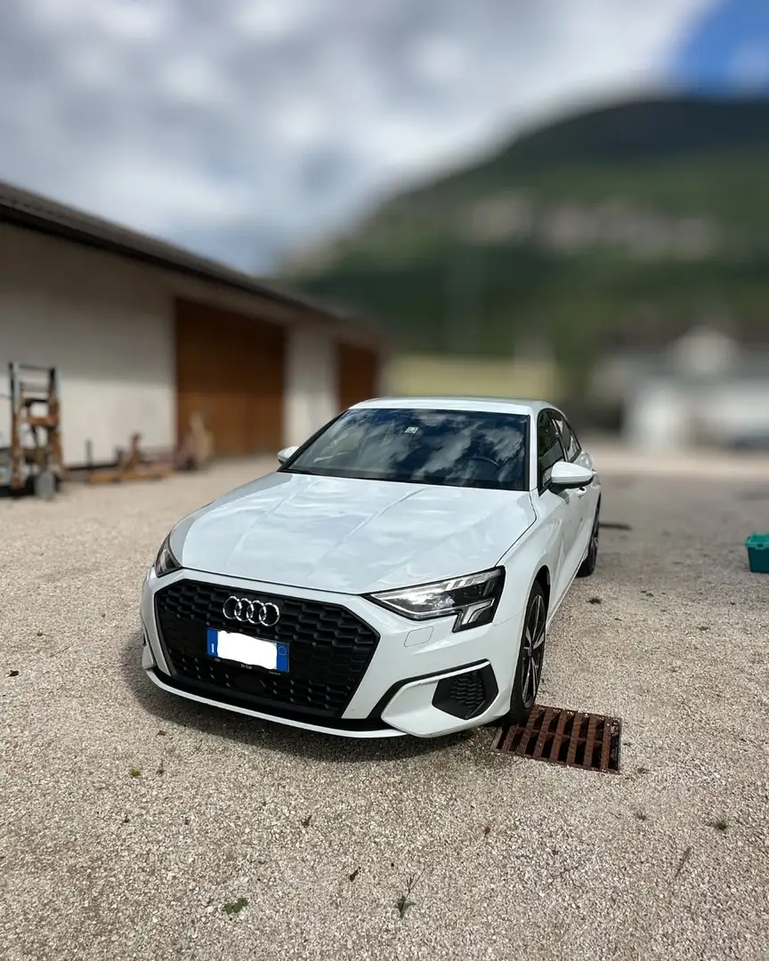 Audi A3 A3 IV 2020 Sportback Sportback 30 2.0 tdi s-tronic Bianco - 2