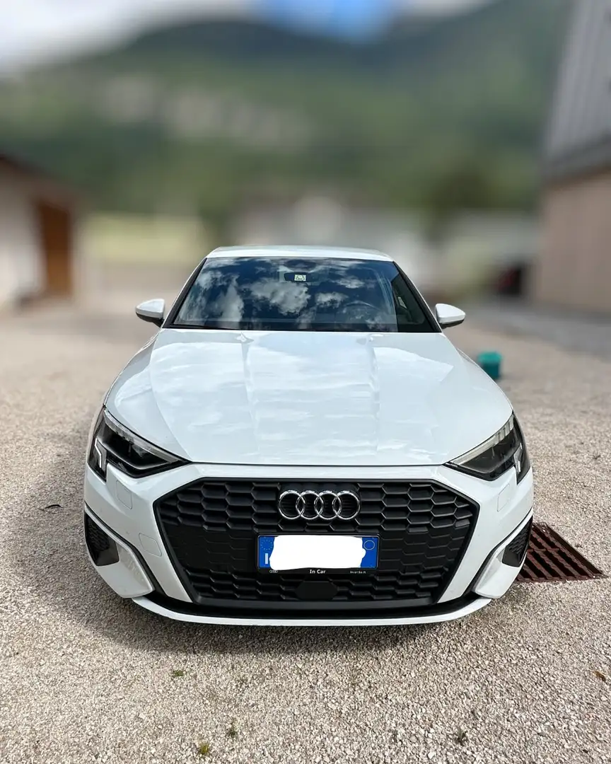 Audi A3 A3 IV 2020 Sportback Sportback 30 2.0 tdi s-tronic Bianco - 1