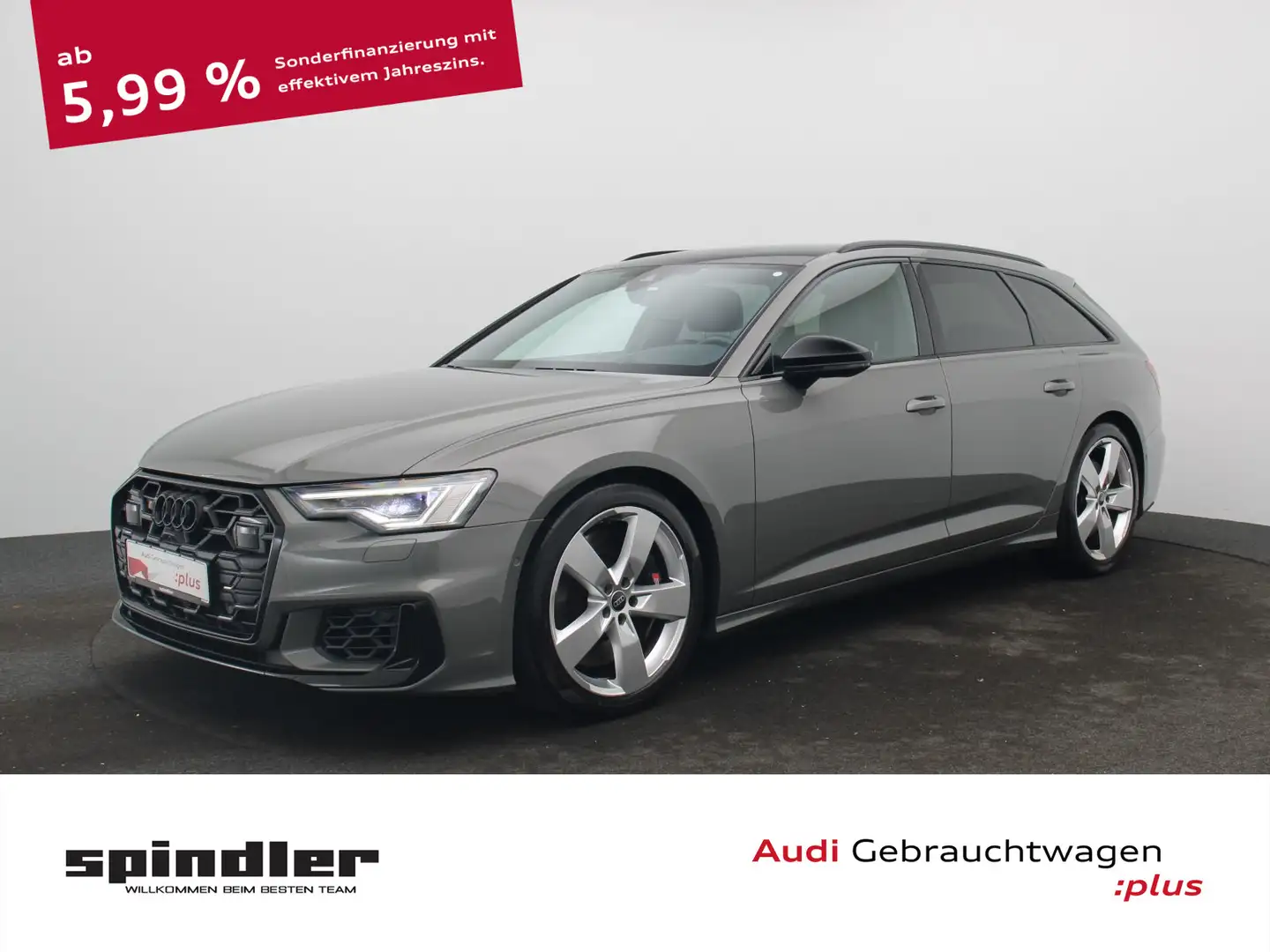 Audi S6 TDI quattro / Pano, Standh, 360°, B&O Grau - 1