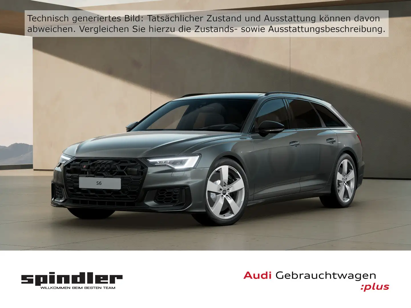 Audi S6 TDI quattro / Pano, Standh, 360°, B&O Grau - 1