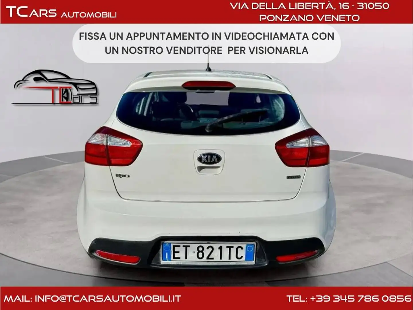Kia Rio 1.1 CRDI-GARANZIA 3 ANNI-OFFERTA FINO A SABATO Weiß - 1