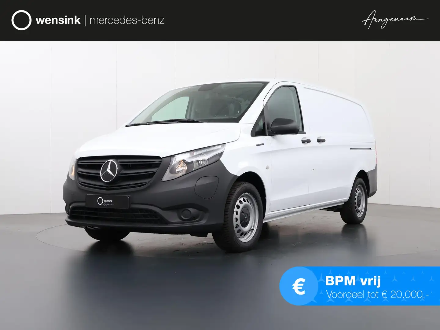 Mercedes-Benz Vito eVito Bestelwagen 66 kWh L2 | Navigatie | Parkeerc Blanc - 1