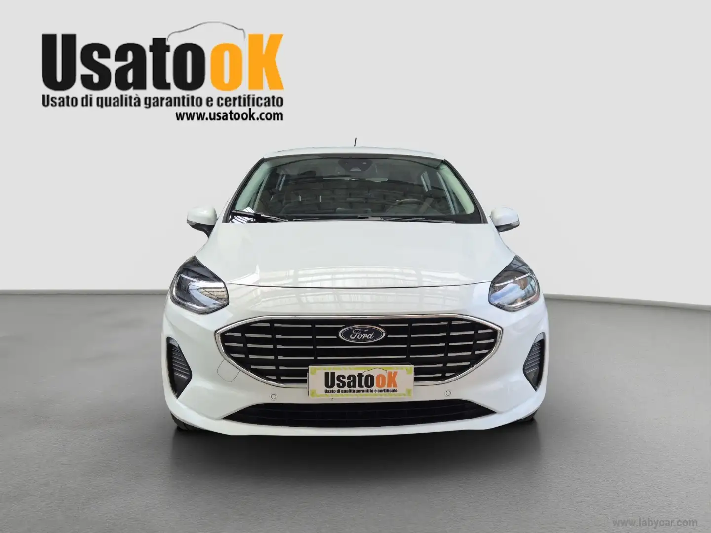 Ford Fiesta 1.1 75 CV 5p. Titanium Weiß - 2