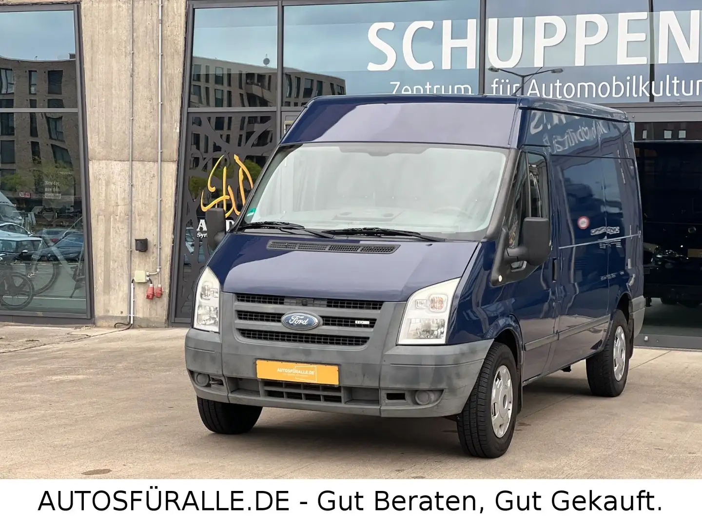 Ford Transit *100*T330*2.4lMotor*AHK*El.Fen.*Hoch*TOP! Blau - 1