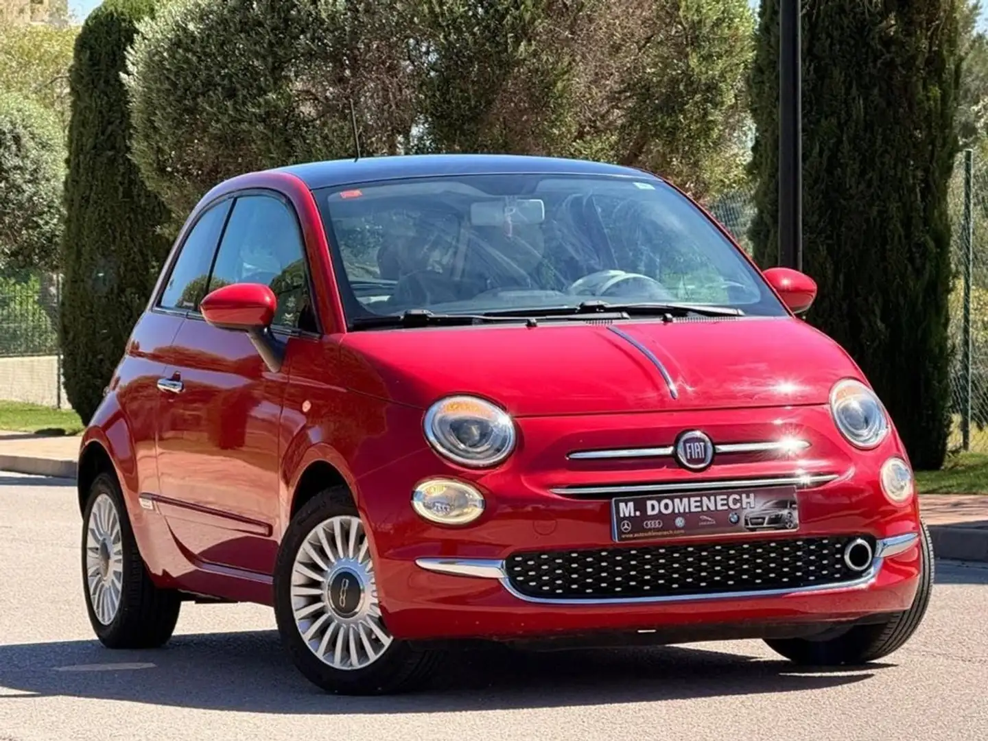 Fiat 500 1.2 Lounge Rojo - 2