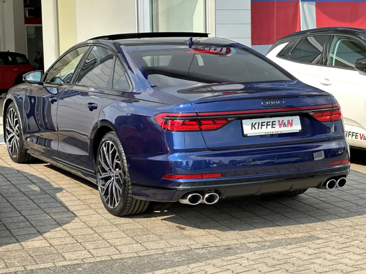 Audi S8 4.0TFSI QUAT PANO HUD LASER TV STDHZ 360° B&O Azul - 2