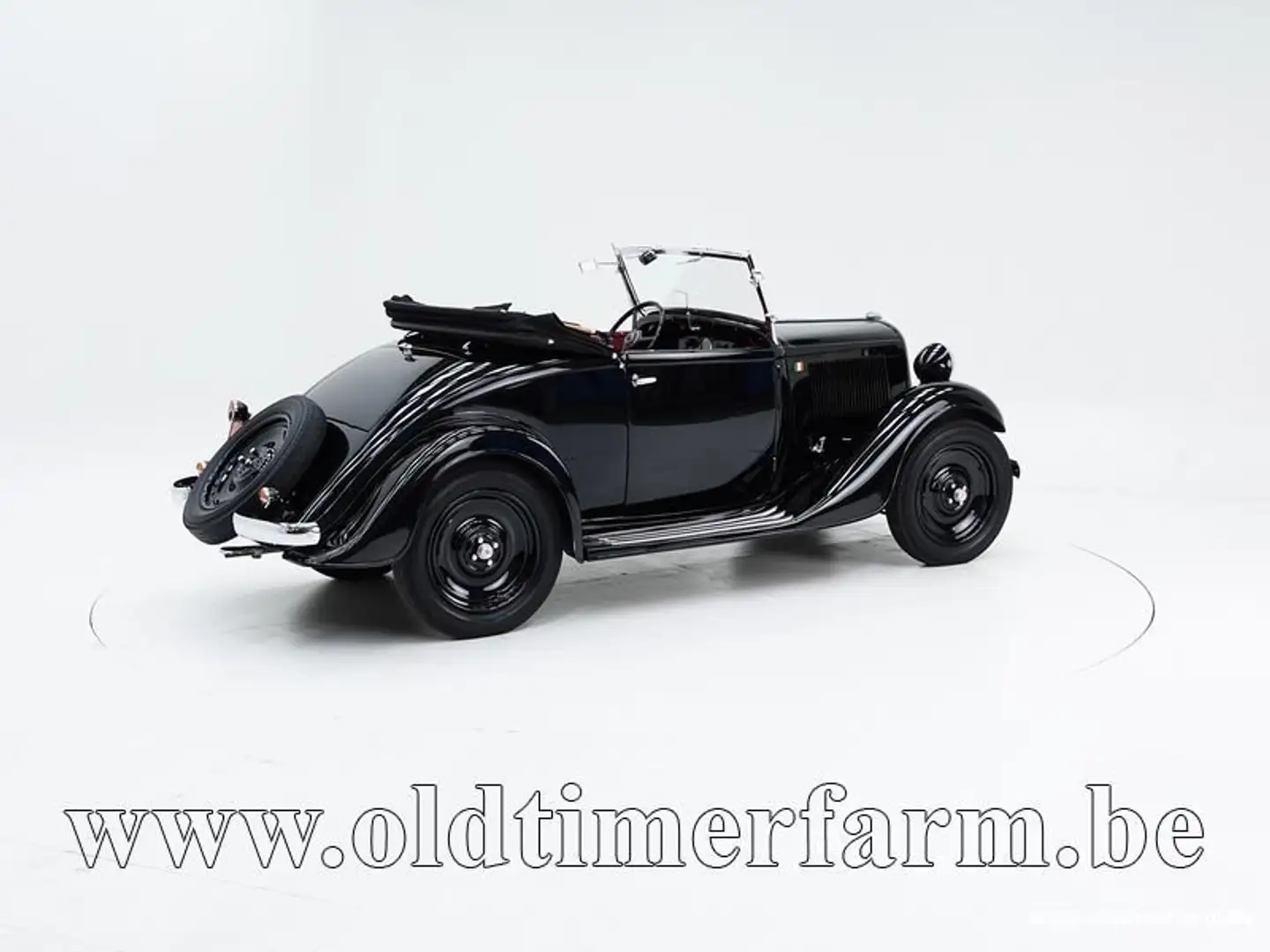 Fiat 508 B Balilla Spider '35 CH6217 Black - 2