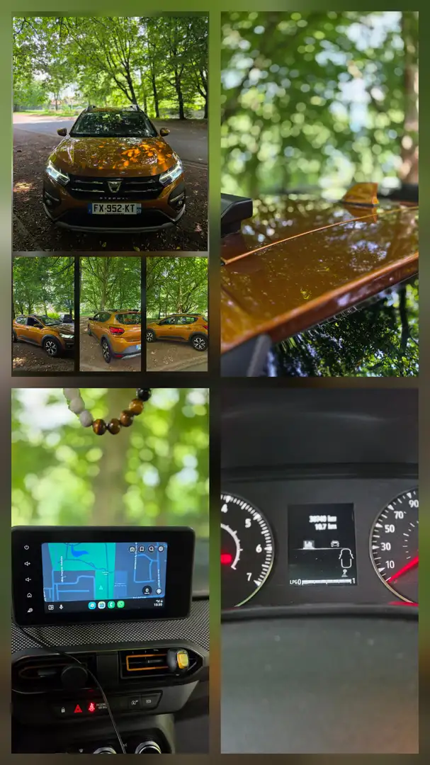 Dacia Sandero stepway Бронзовий - 2