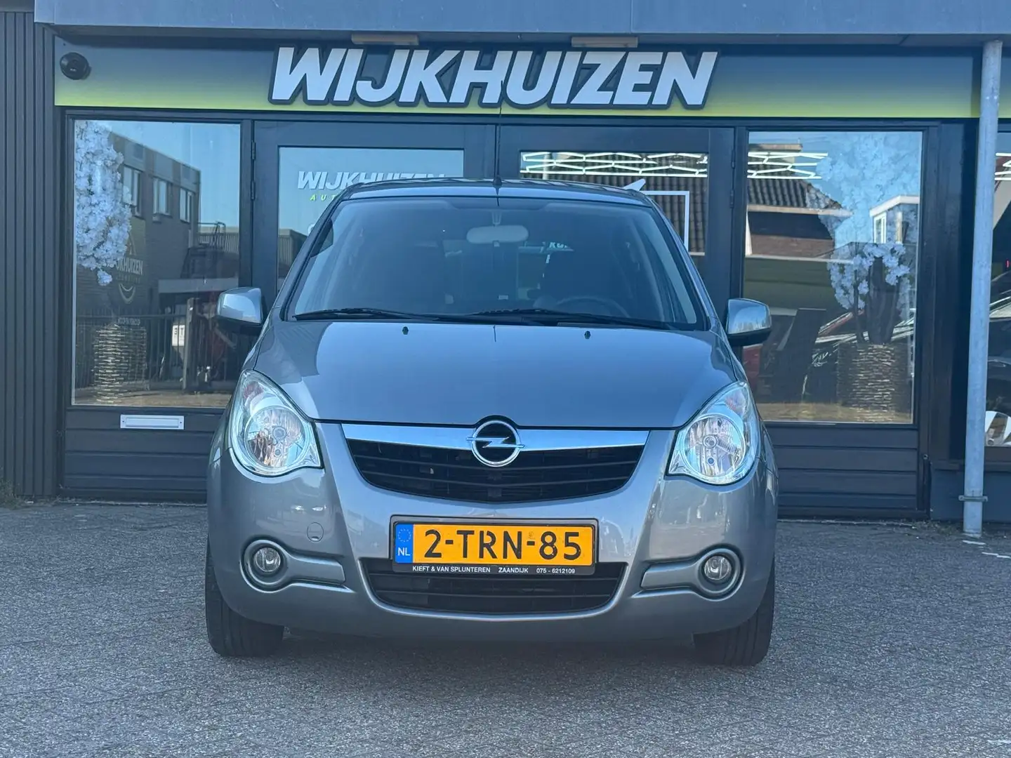 Opel Agila 1.0 Berlin met Airco !!! Cruise !!! Topstaat !!! Grijs - 2