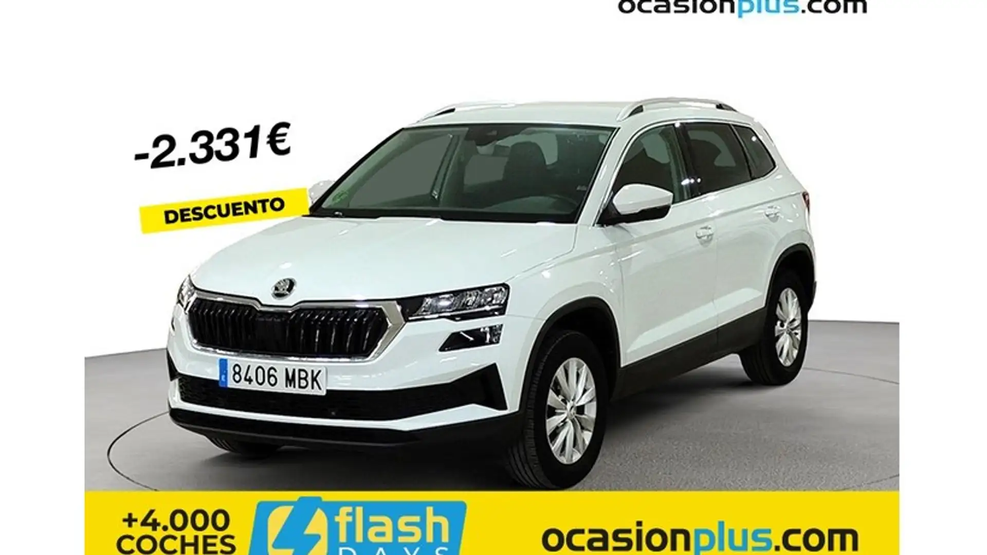 Skoda Karoq 1.0 TSI Ambition Blanc - 1