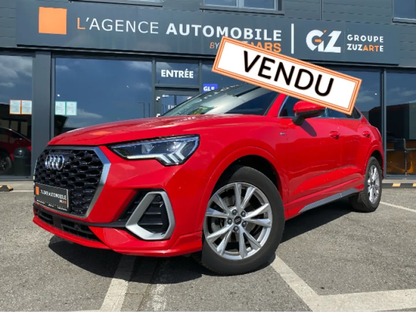 Audi Q3 SPORTBACK 35 TFSI S-LINE ext. Rouge - 2