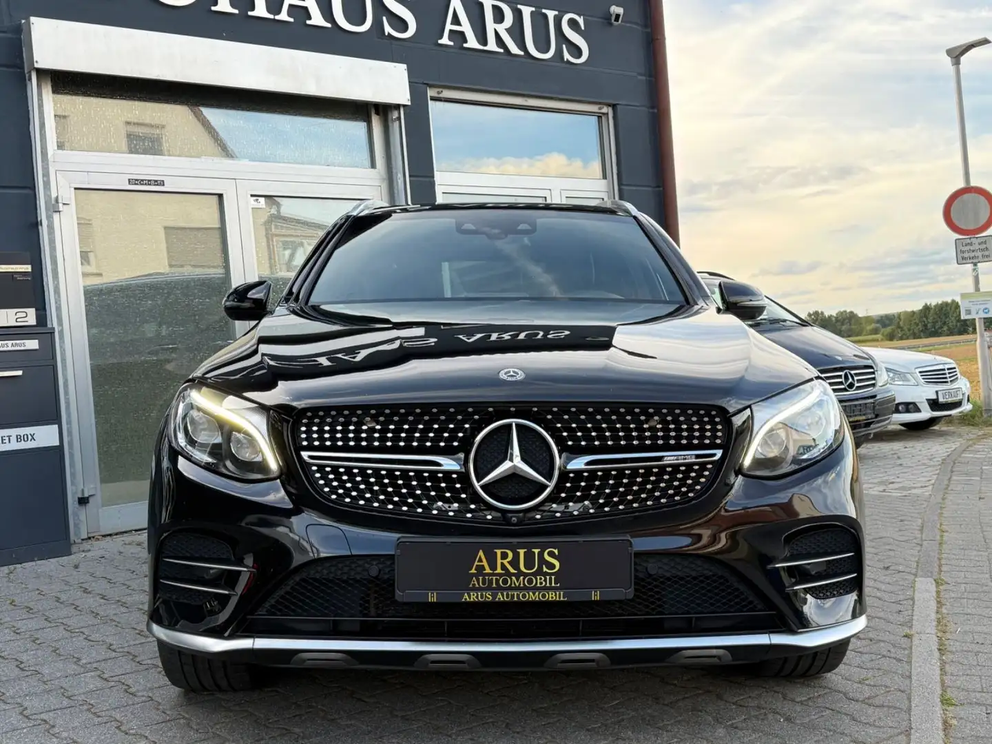 Mercedes-Benz GLC 43 AMG 4Matic/HUP/360*KAM/TÜV NEU/1.Garantie Noir - 2