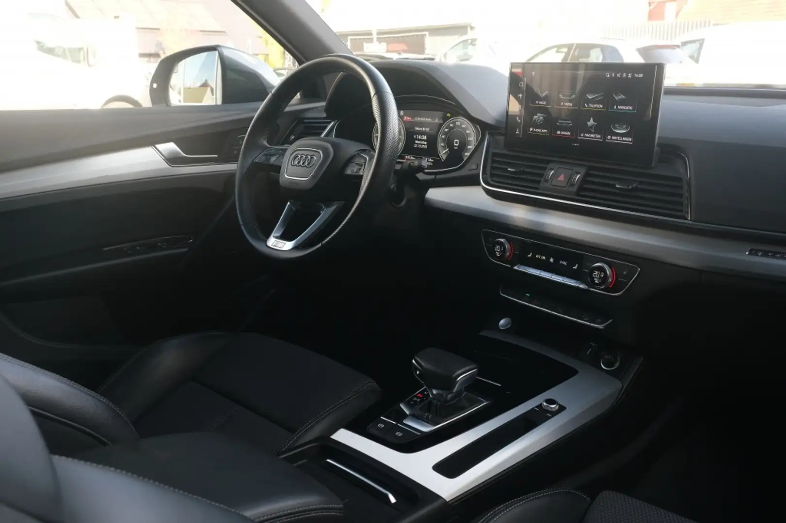 Audi Q5 50 TFSI e S-Line Comp. Quattro Pano, Luchtvering. Gris - 2