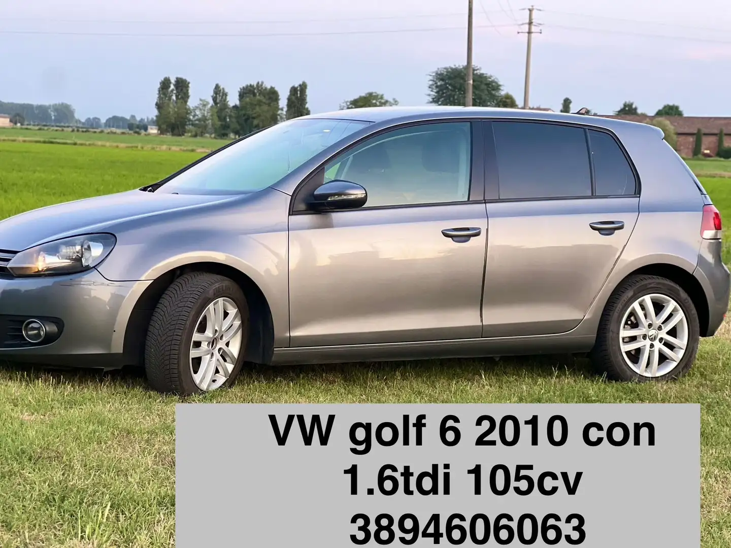 Volkswagen Golf Golf VI 2010 5p 1.6 tdi Marrone - 1
